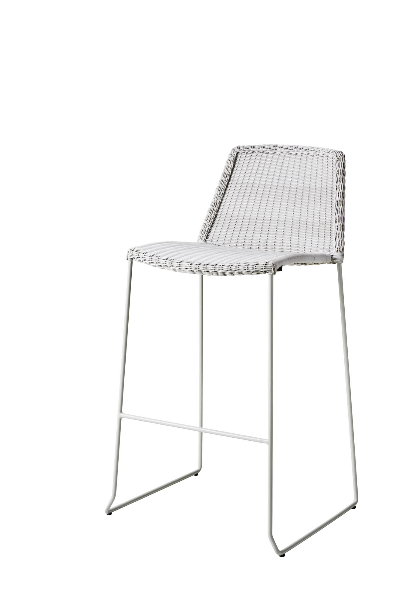 Cane-line Breeze barstol Vit