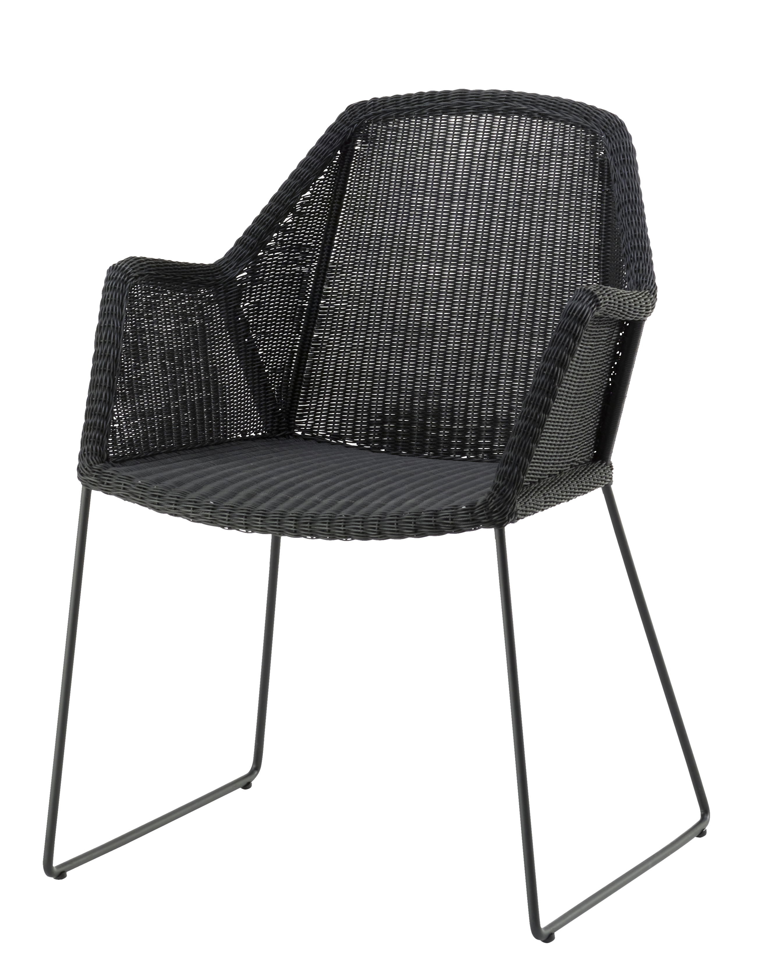 Cane-line Breeze karmstol Svart