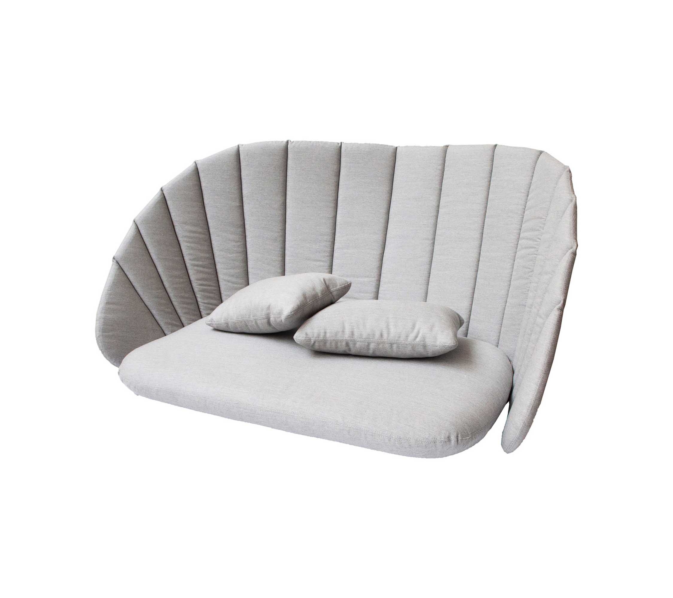 Cane-line Peacock dynset Light grey Till 2-sitssoffa