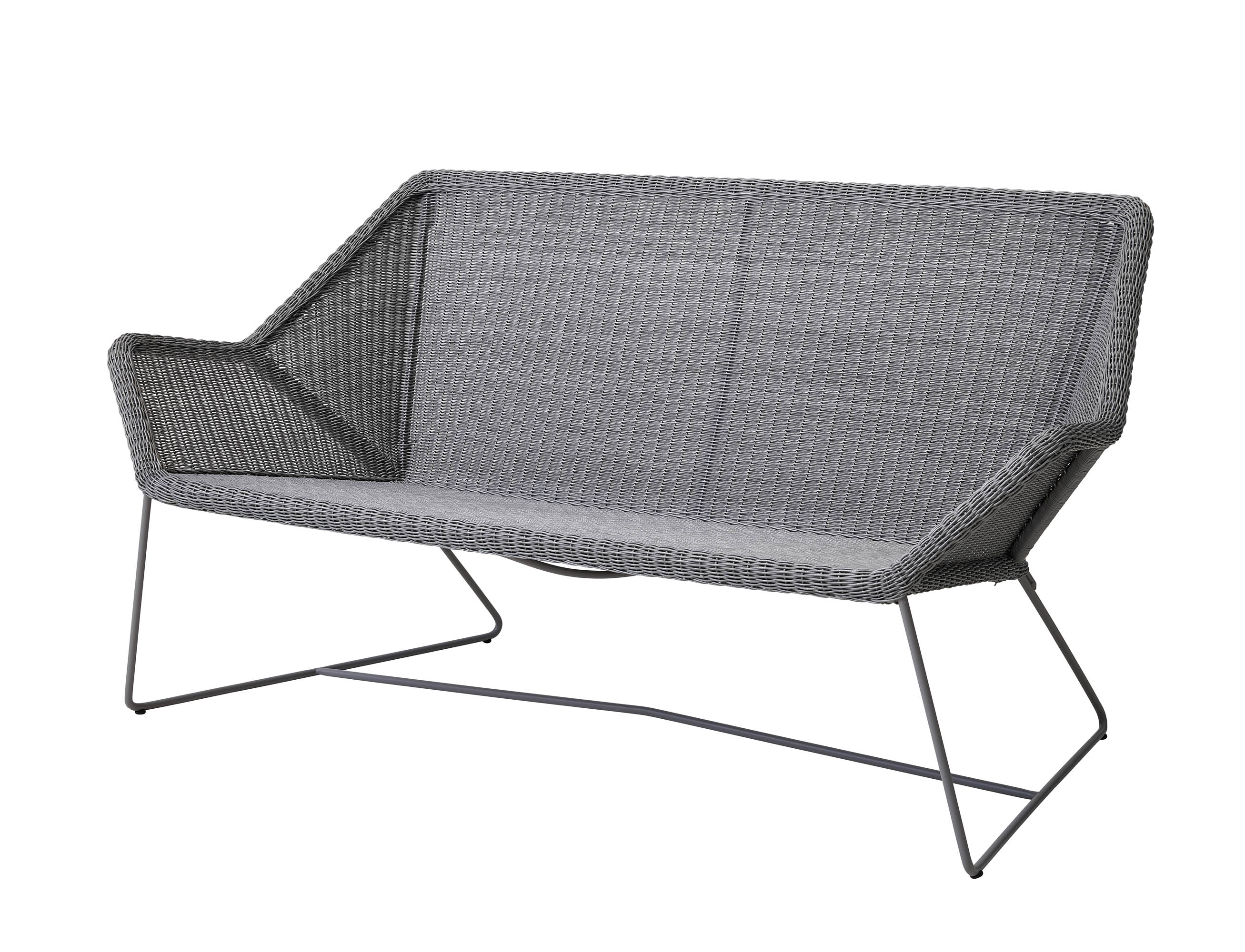 Cane-line Breeze 2-sitssoffa Light grey