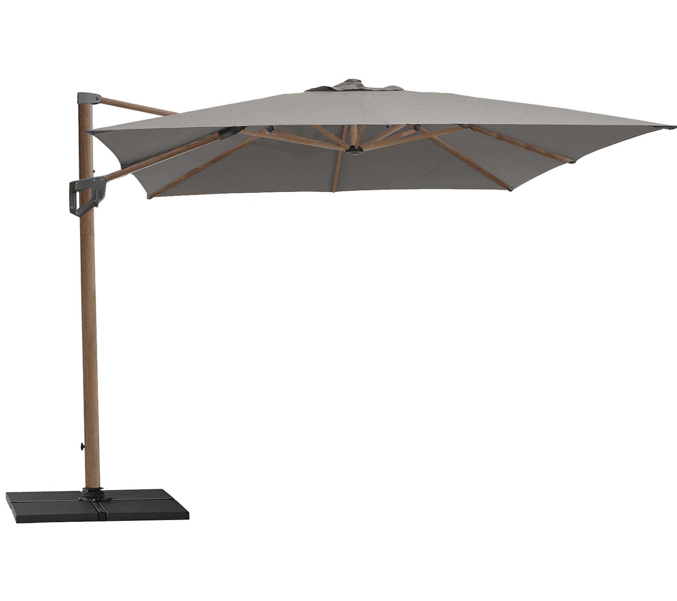 Cane-line Hyde parasoll Taupe 400 x 300 cm