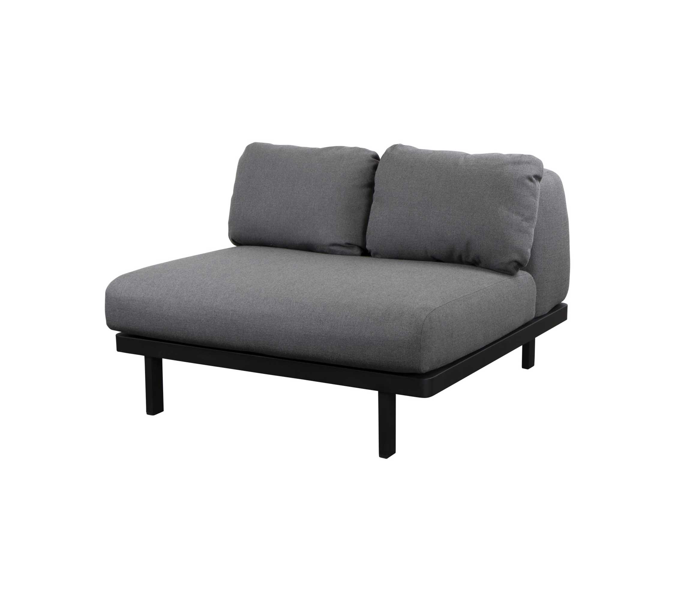 Cane-line Space 1-sitsmodul Grey