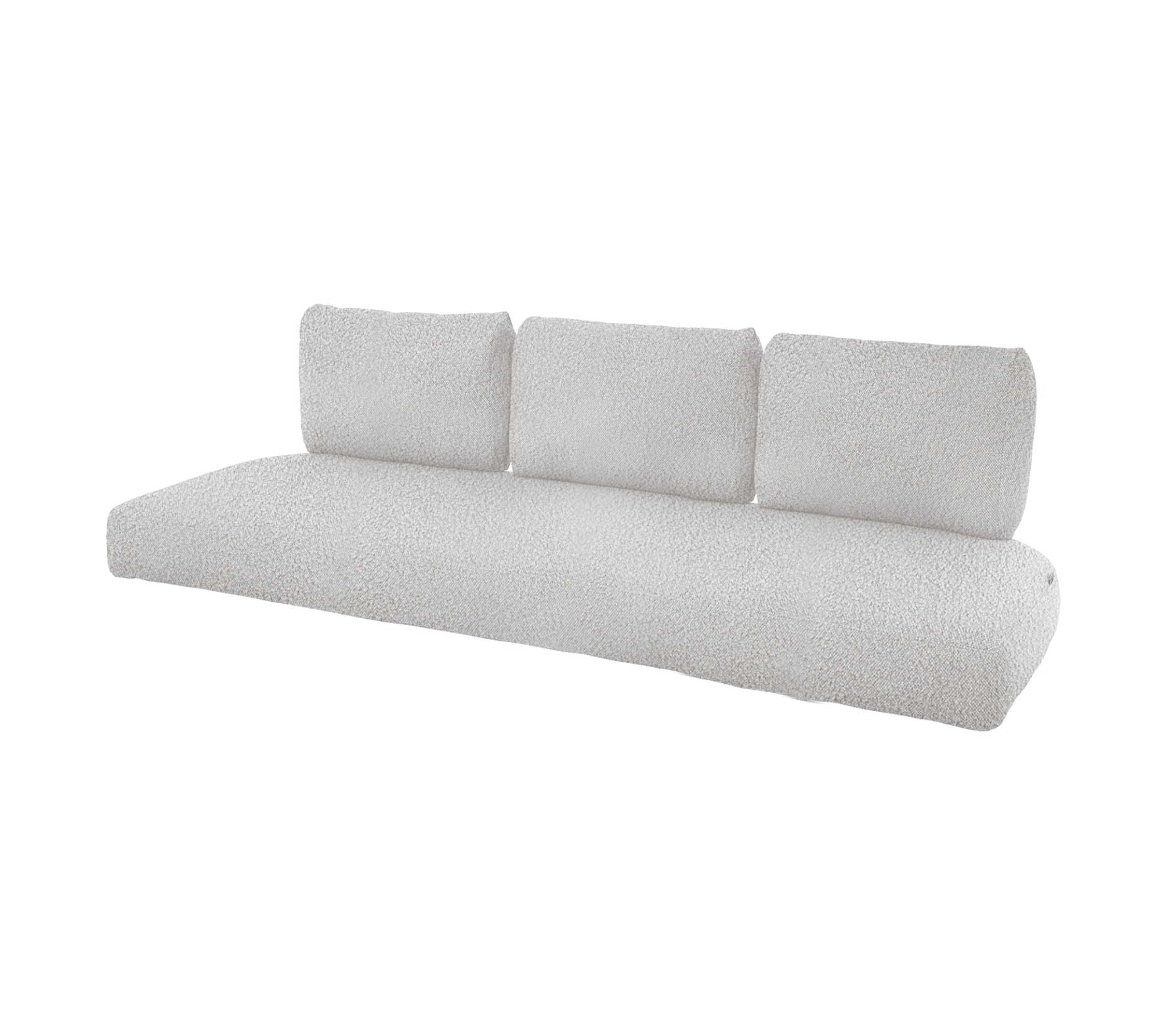 Cane-line Nest dynset White Till 3-sitssoffa