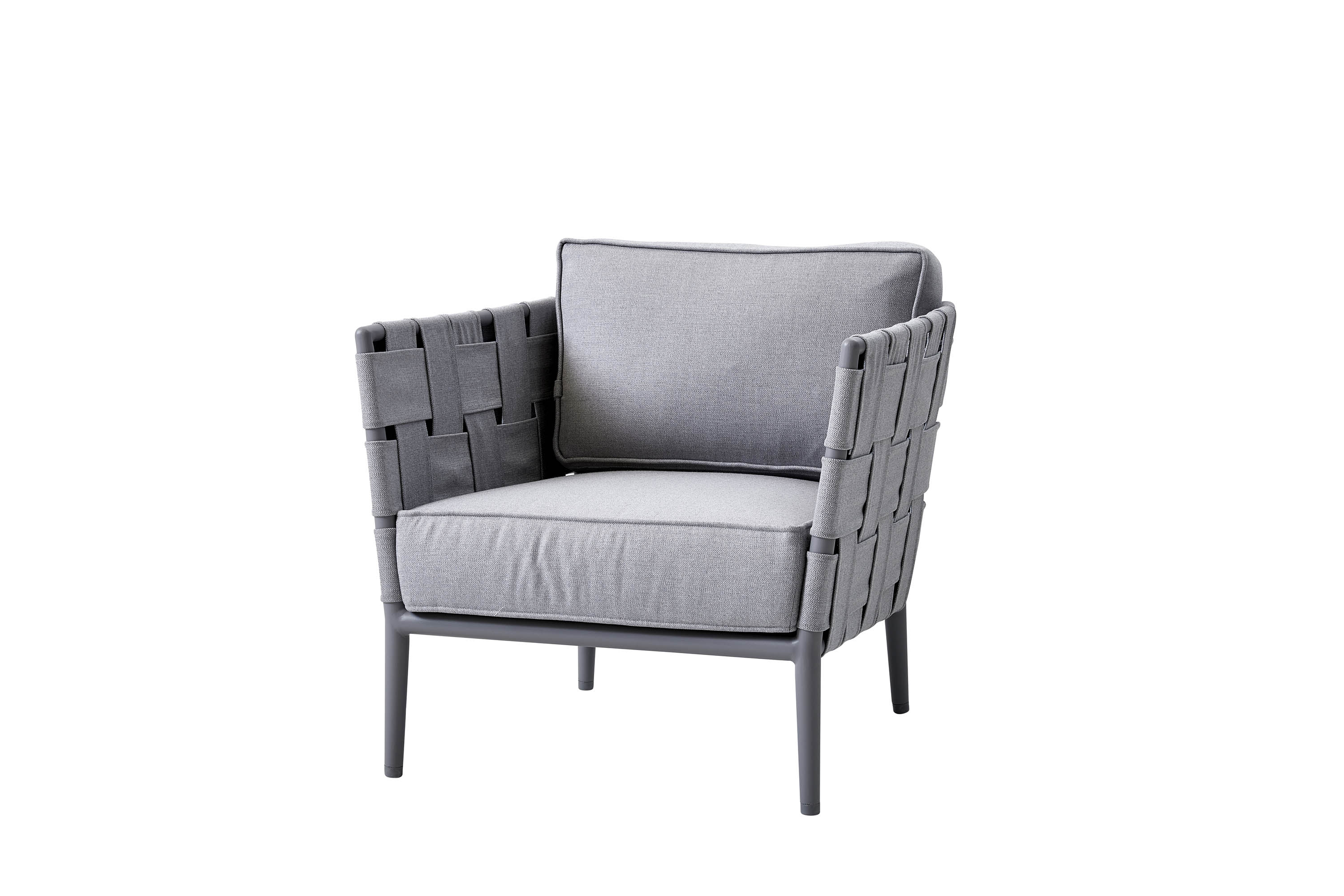 Cane-line Conic fåtölj Light grey