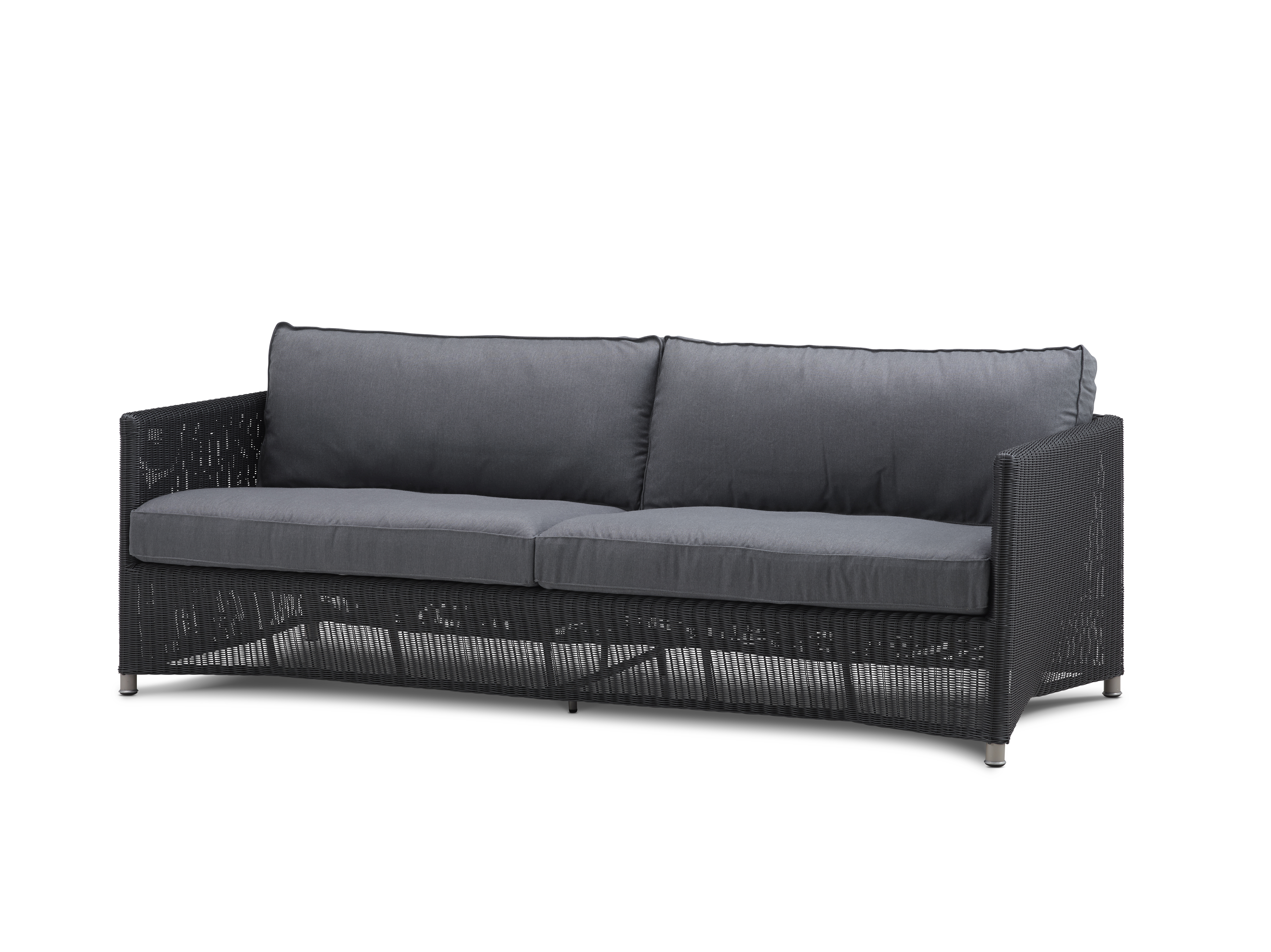 Cane-line Diamond 3 pers. soffa Grafit
