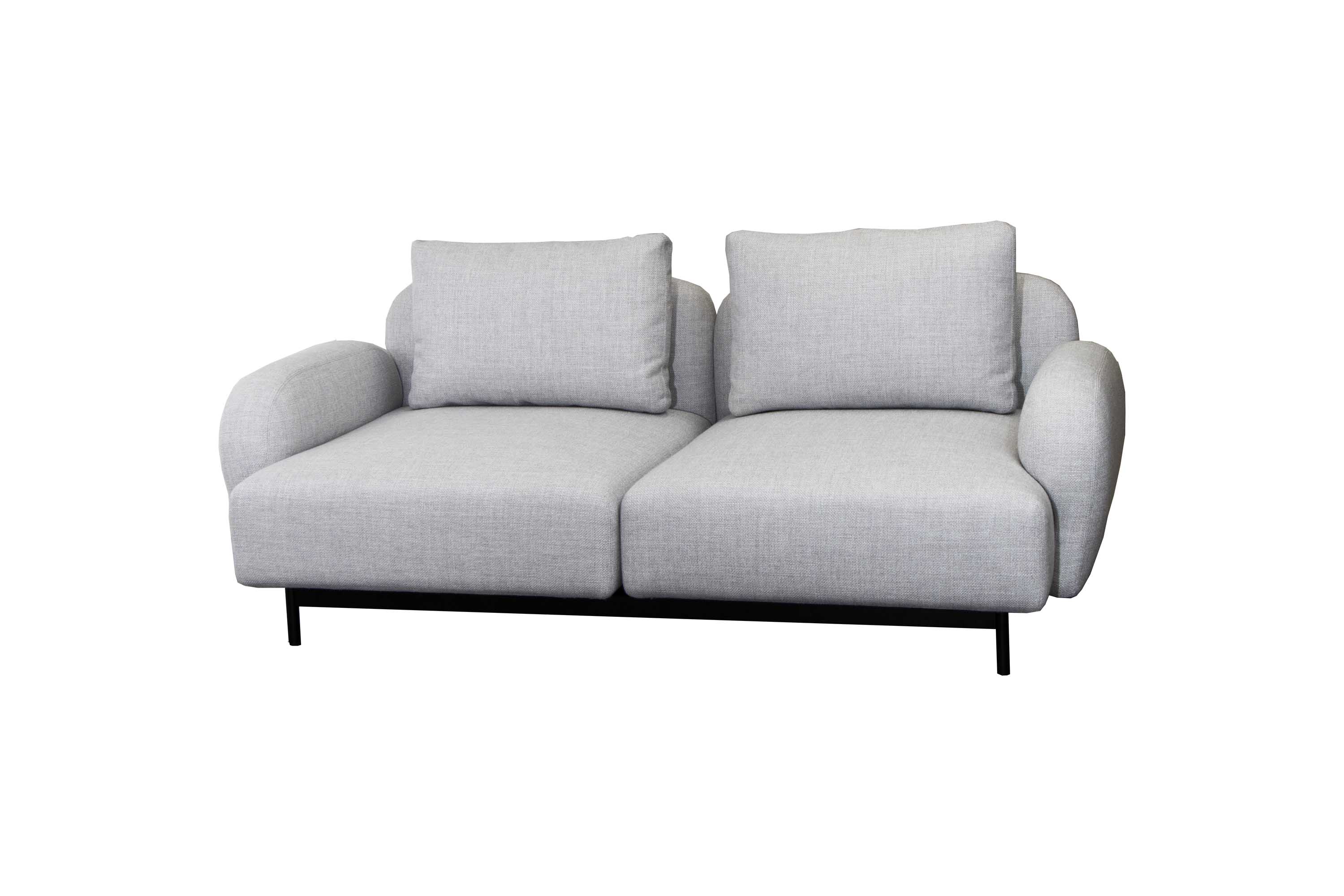 Cane-line Aura 2-sitssoffa Light grey