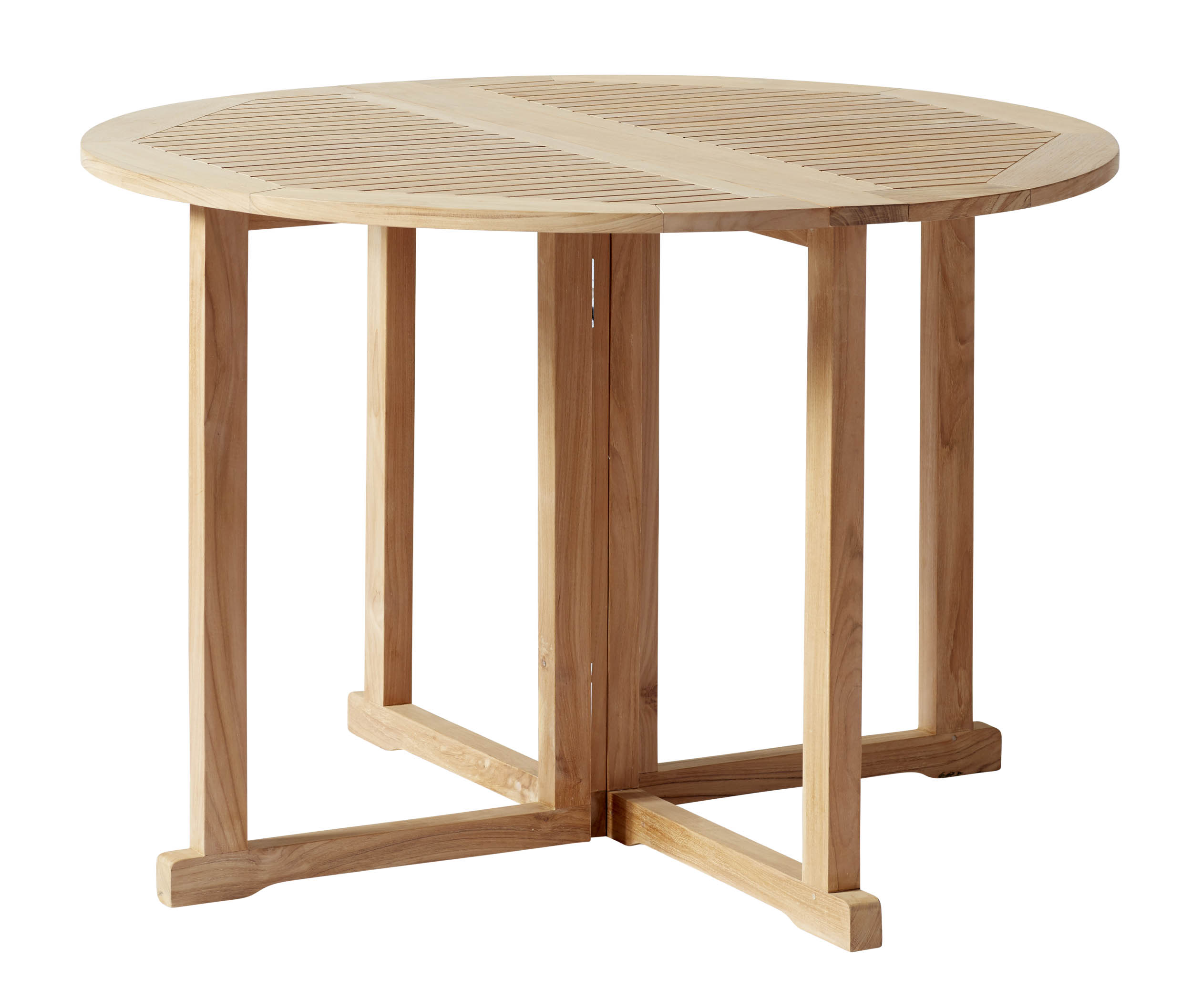 Cinas Butterfly runt bord Teak 110 cm