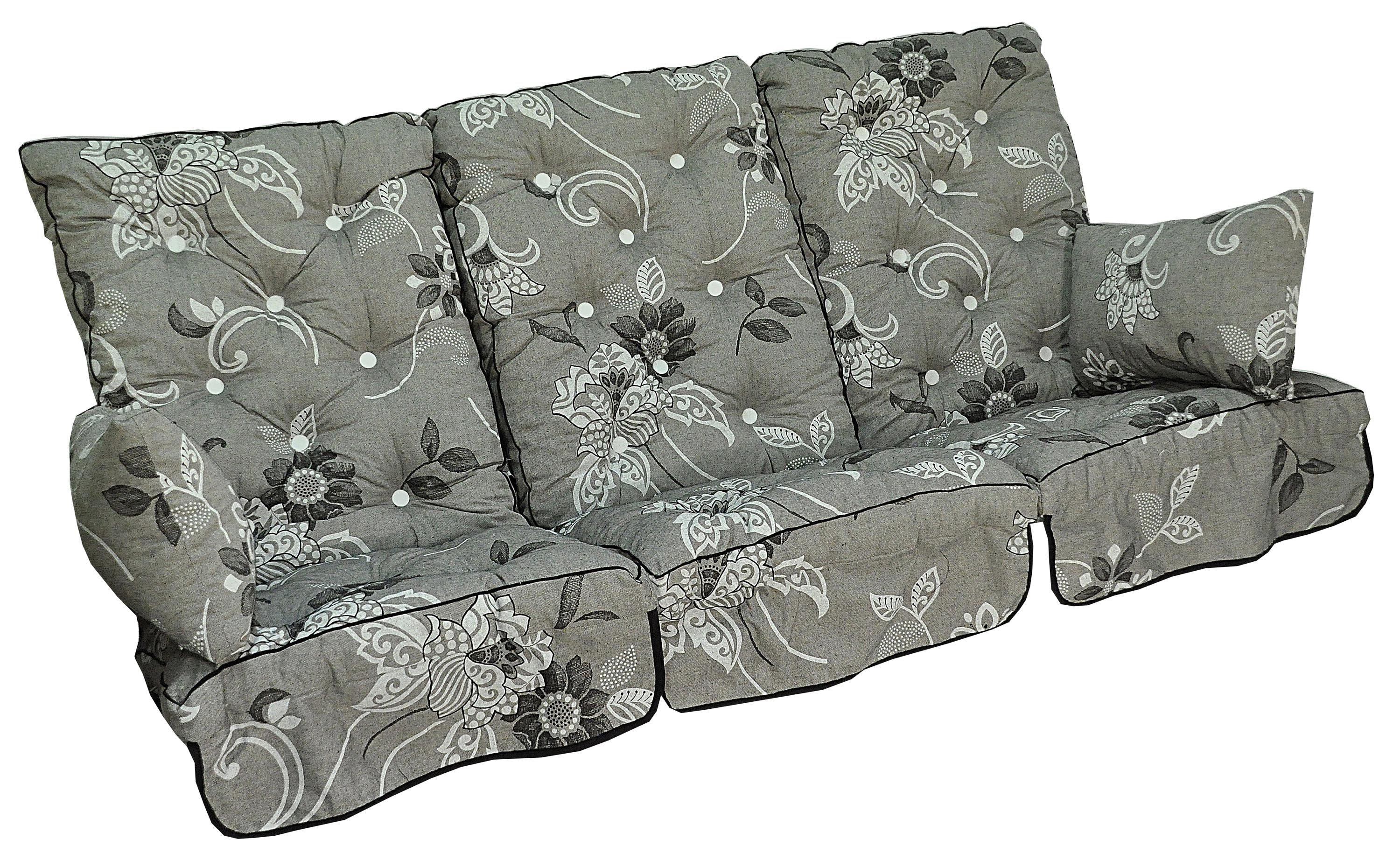 Fritab Hammockset flockdyna Flower Hög rygg