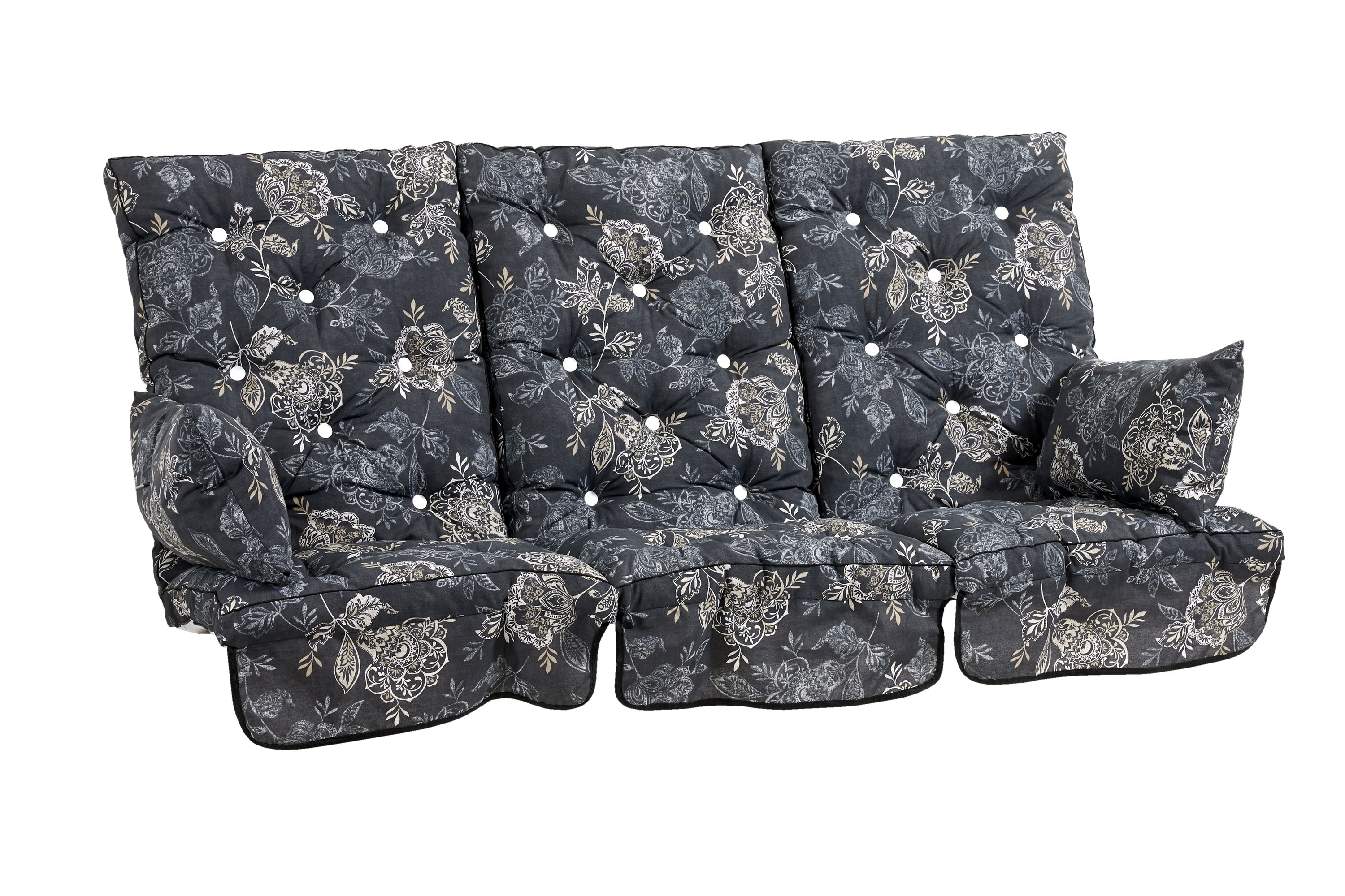 Fritab Hammockset flockdyna Nadirablack Hög rygg