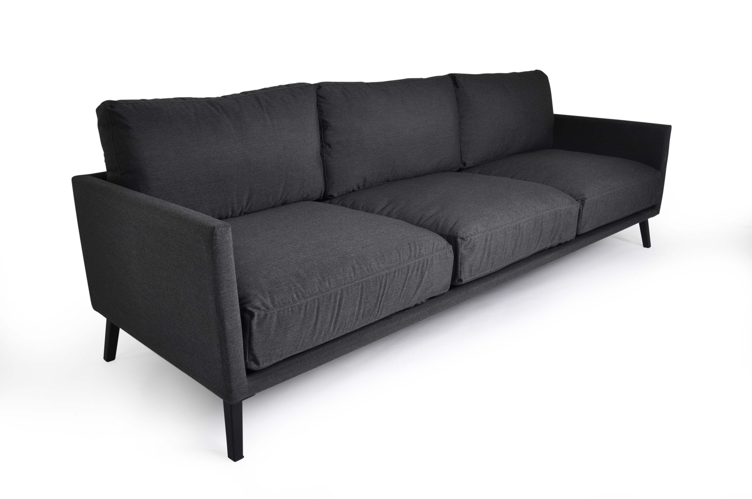 Fritab Easy 3-sitssoffa Svart Sunbrella