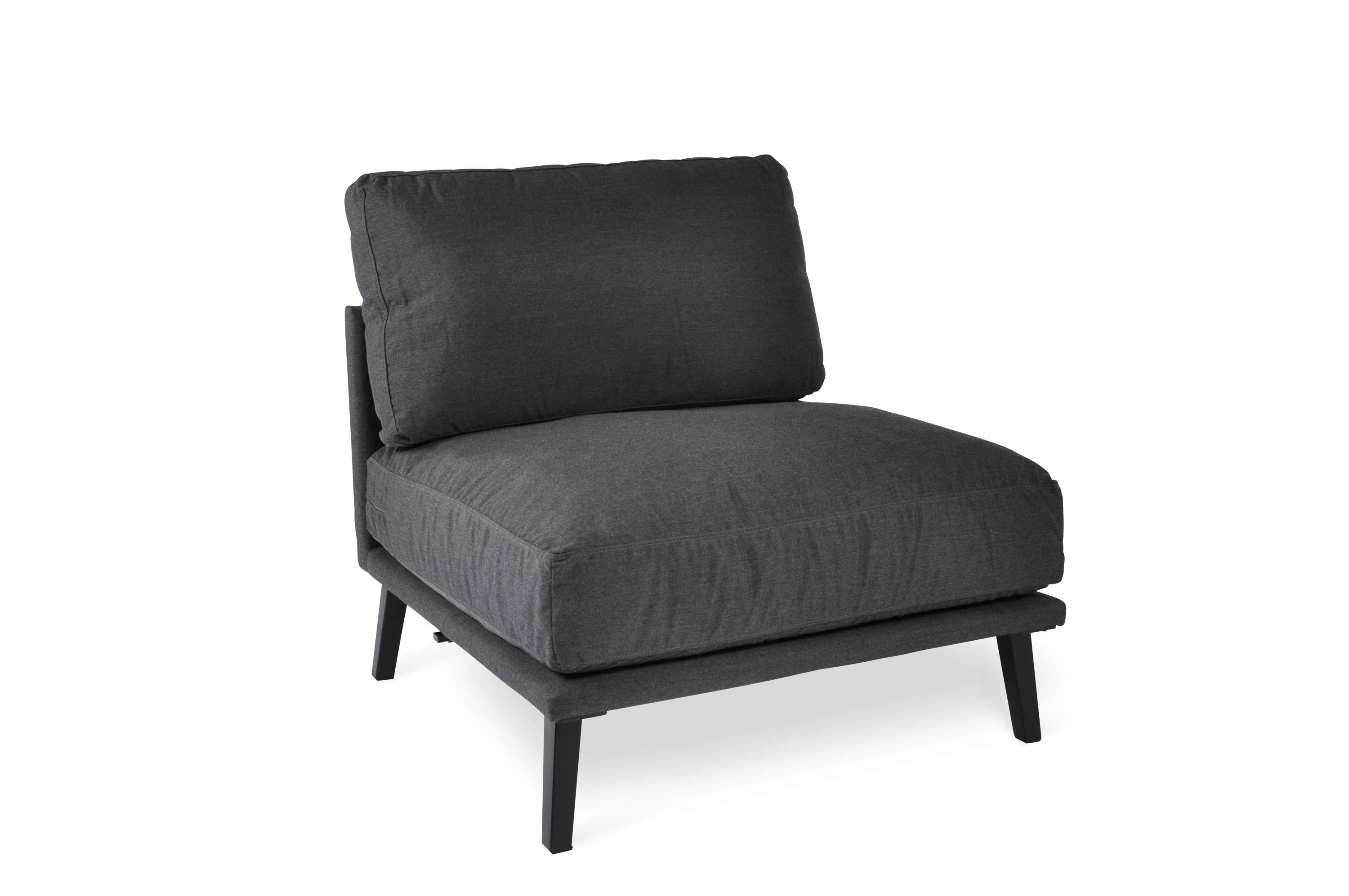 Fritab Easy mittdel Svart Sunbrella