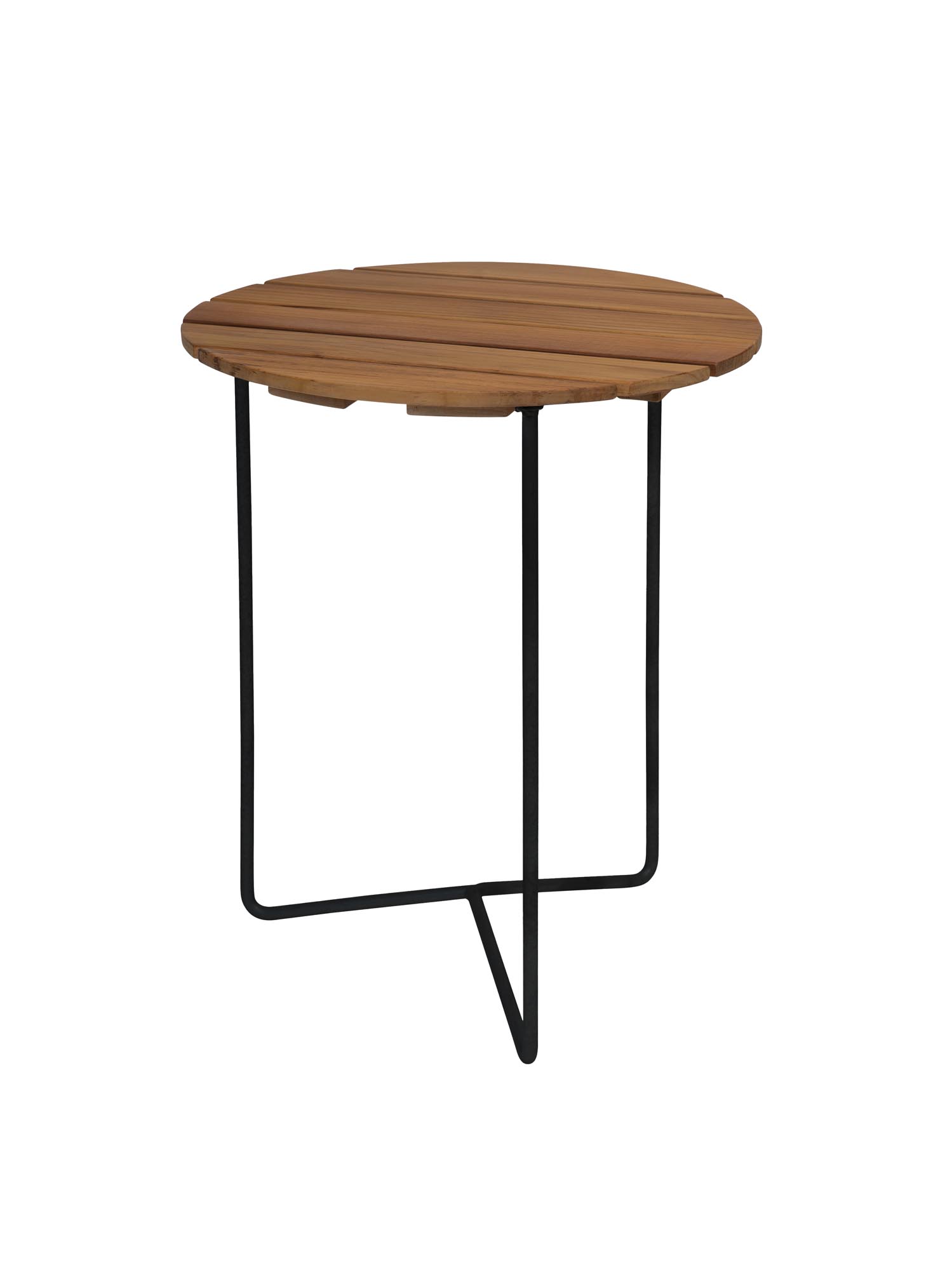 Grythyttan Stålmöbler Bord 6B Teak/svart 60 cm