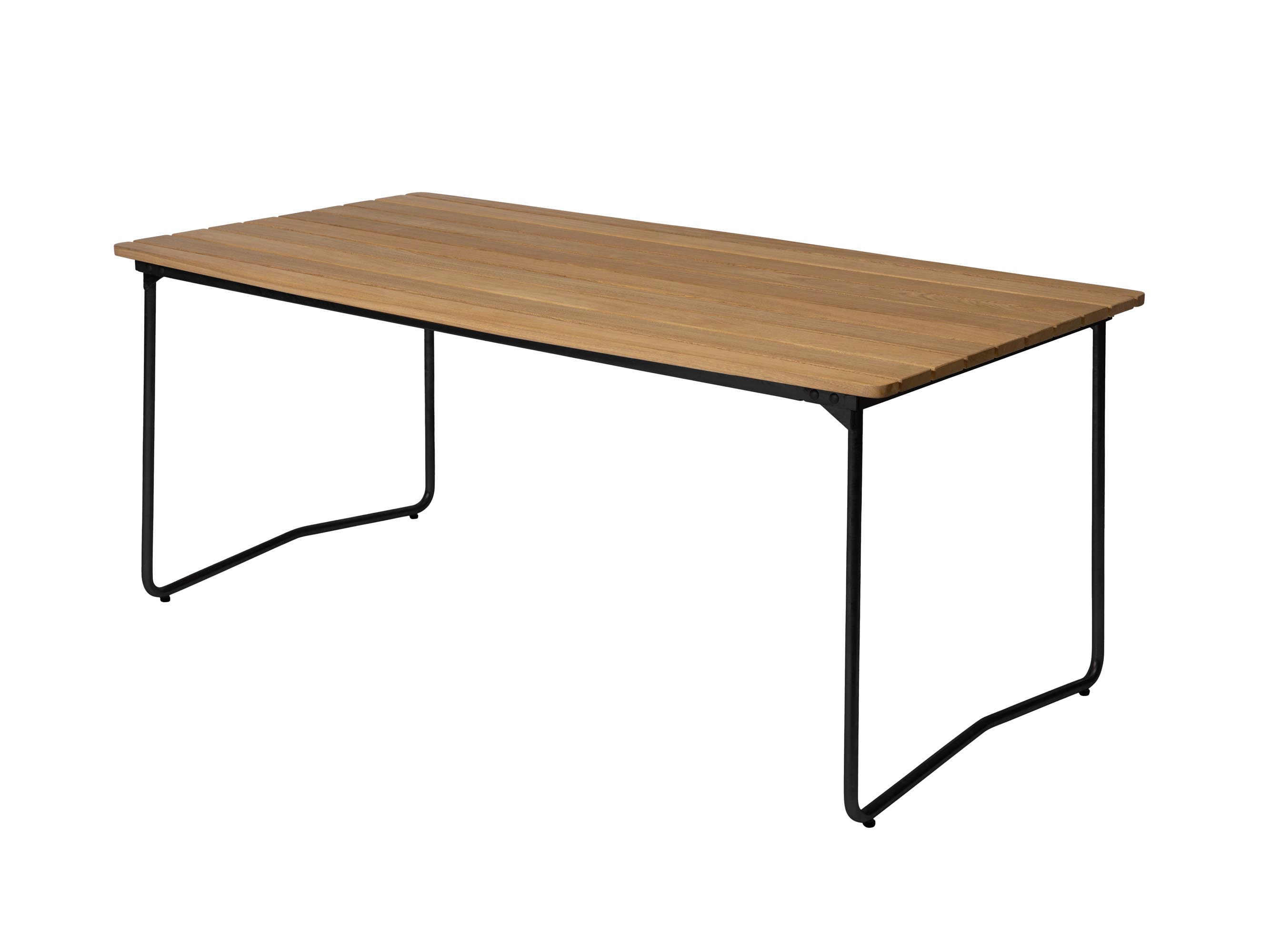 Grythyttan Stålmöbler Bord B31 Oljad ek/svart 170 x 92 cm