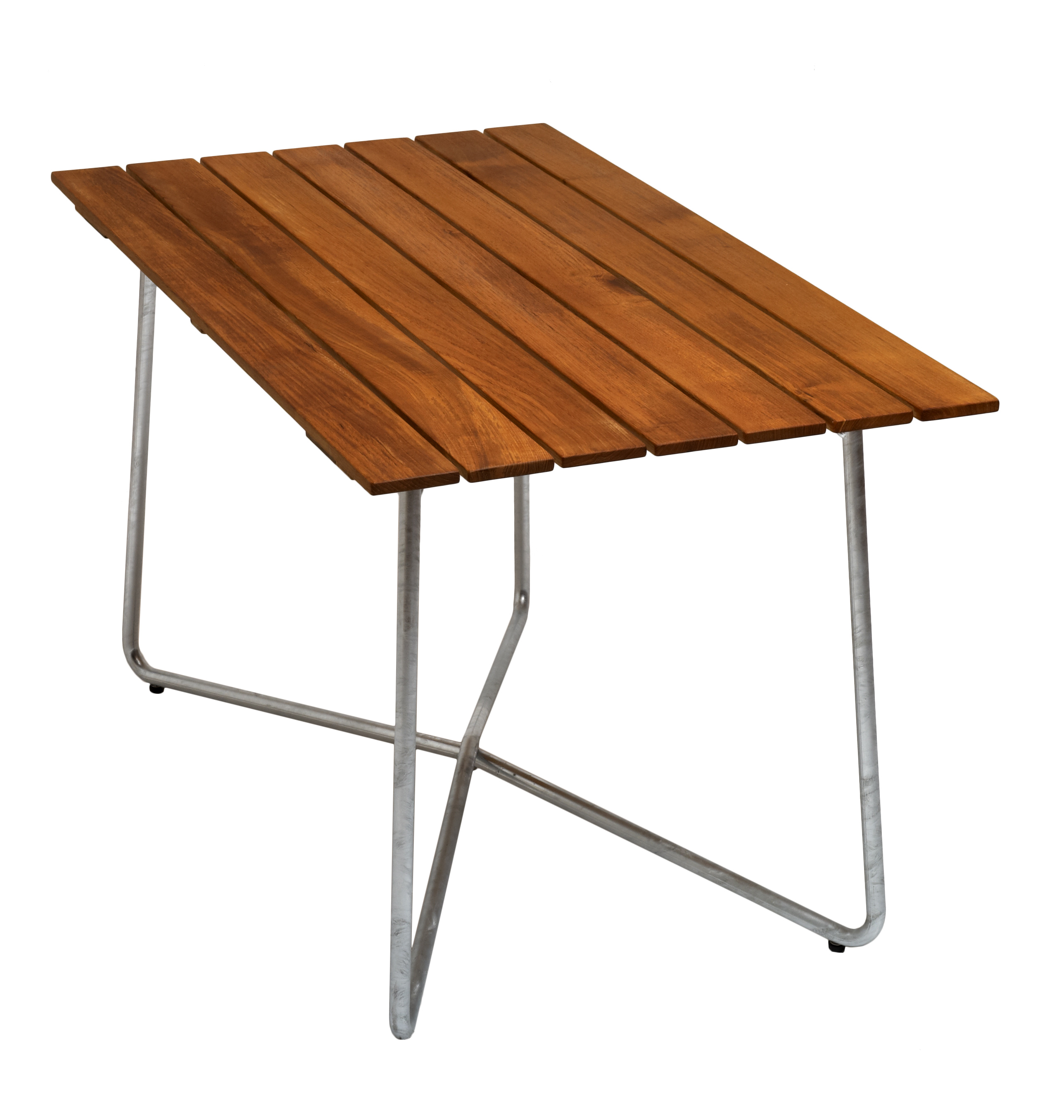 Grythyttan Stålmöbler Bord B25A Teak/galvat 120 x 70 cm