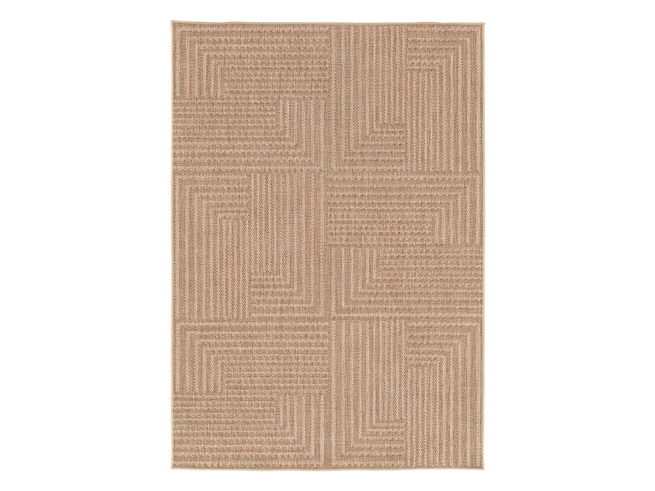 Hillerstorp Belle utematta Beigebrun 340 x 230 cm