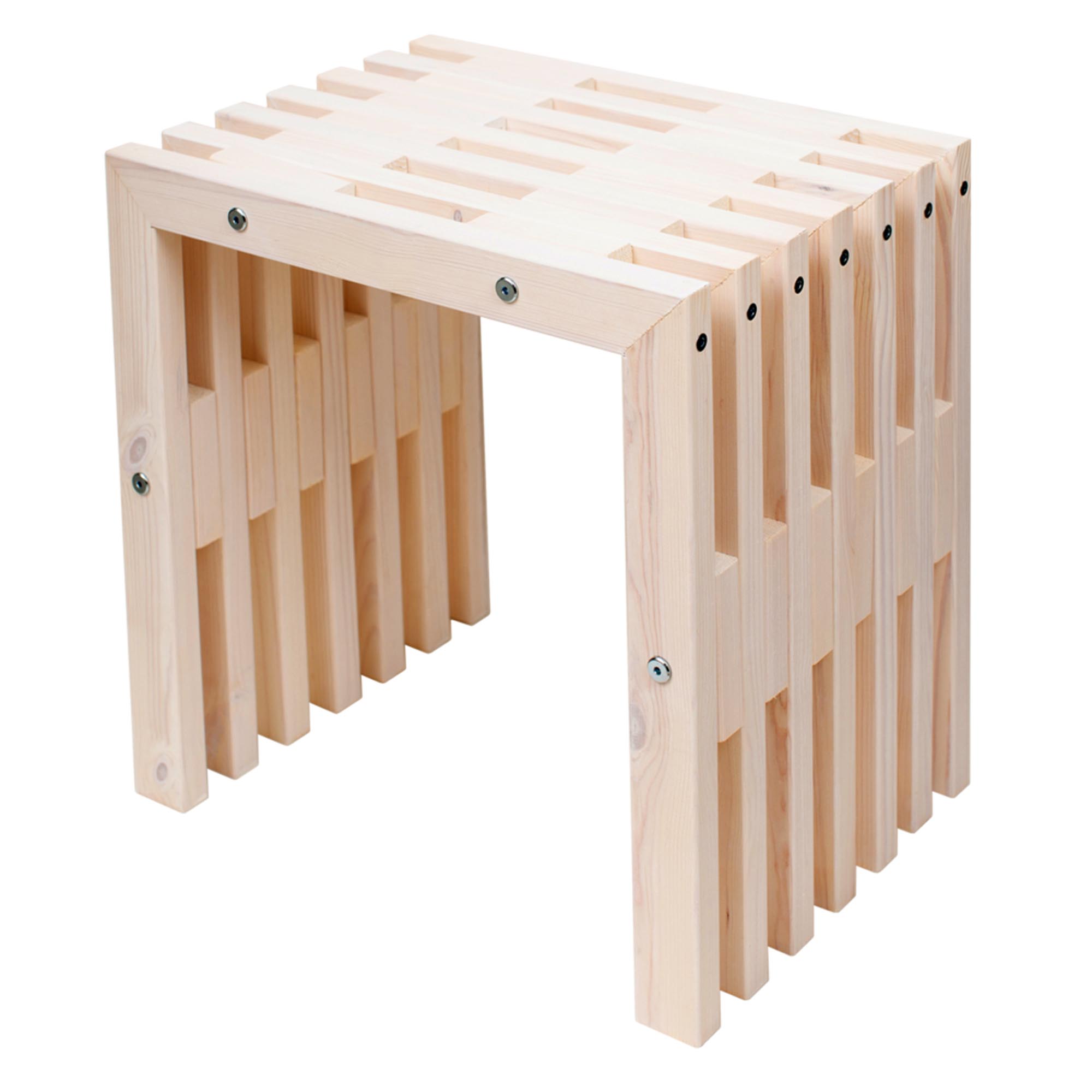 Hillerstorp EcoFurn bänk Furu oljad vit 45 x 32 cm