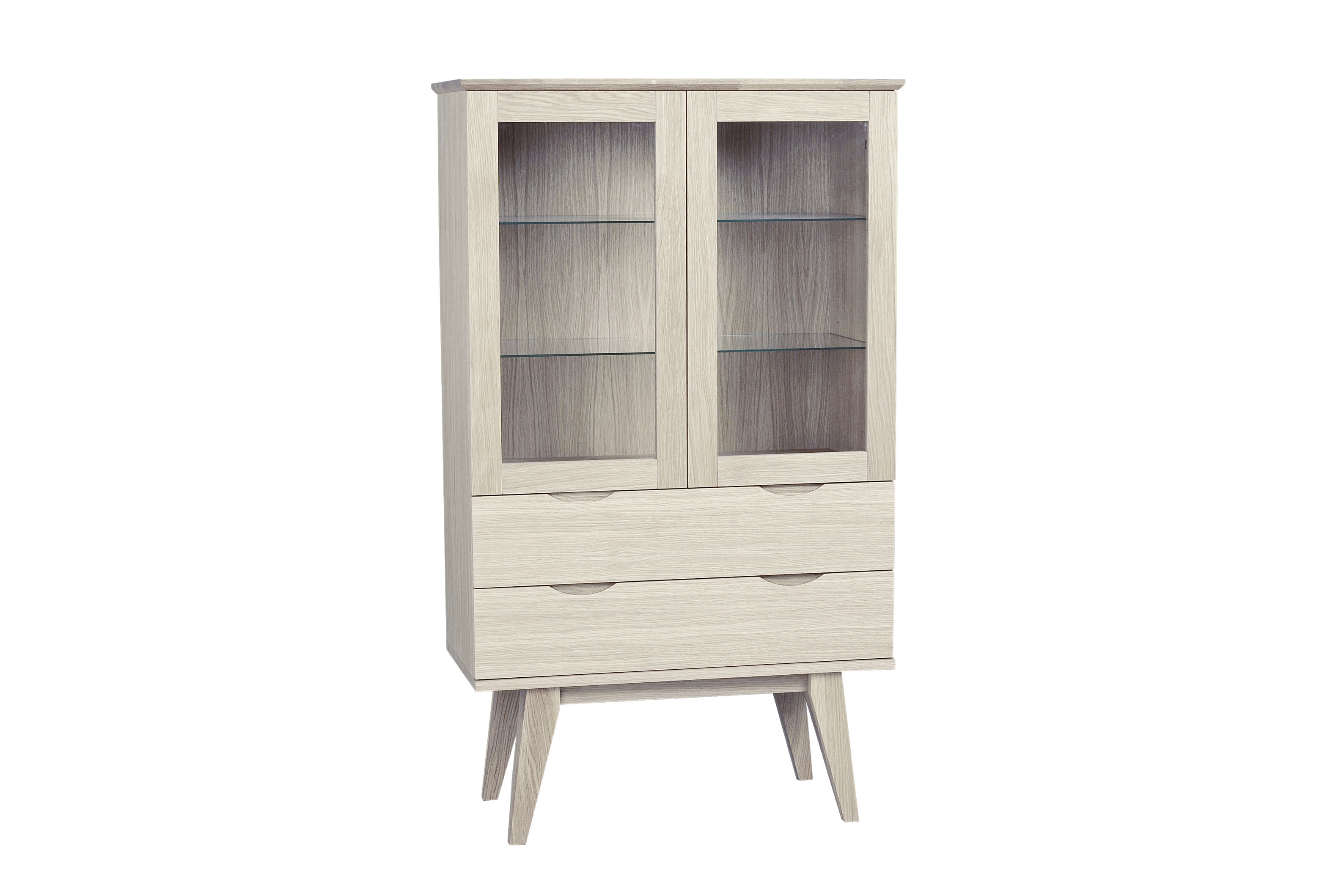 Rowico Home Filippa vitrin Vitpigmenterad