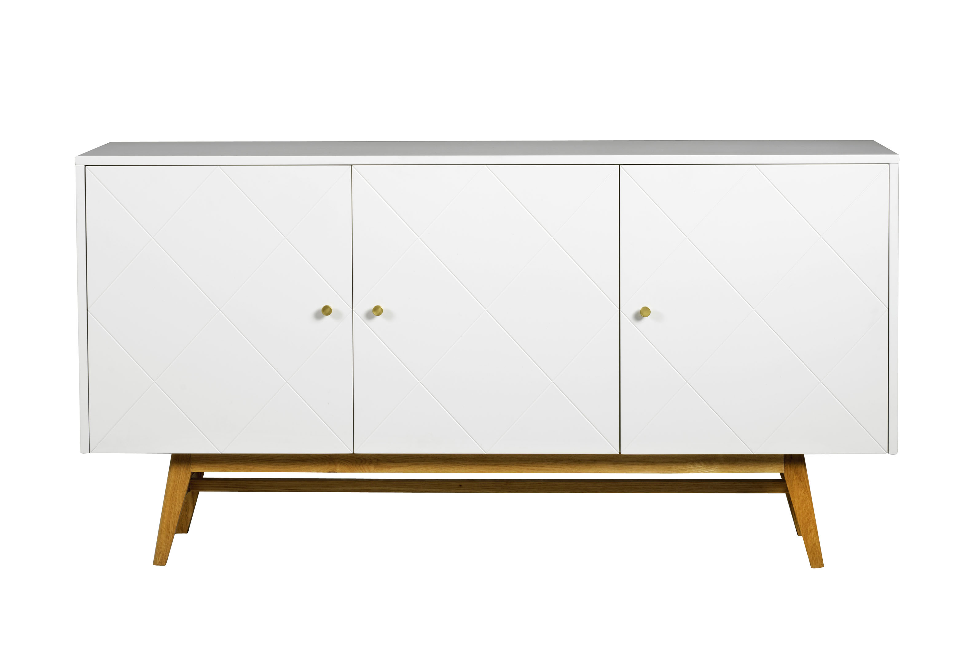 Köp Rosswood sideboard 169 vit/ek - Vit/ek 169 x 42 cm från Rowico Home ...