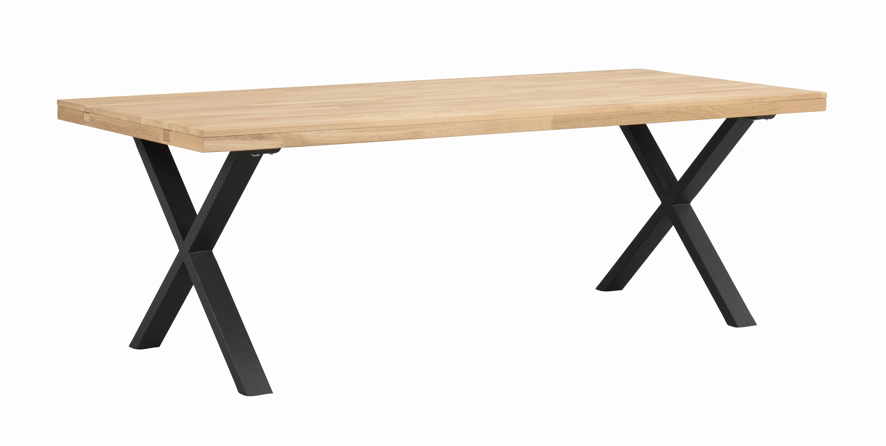 Rowico Home Brooklyn matbord Ek/svart 170 x 95 cm