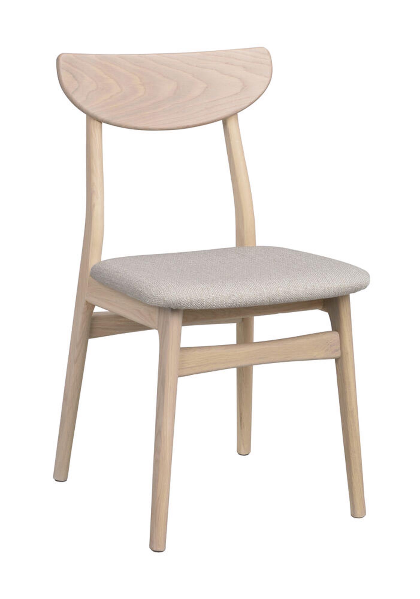 Rowico Home Rodham matstol Vitpigmenterad/gråbeige