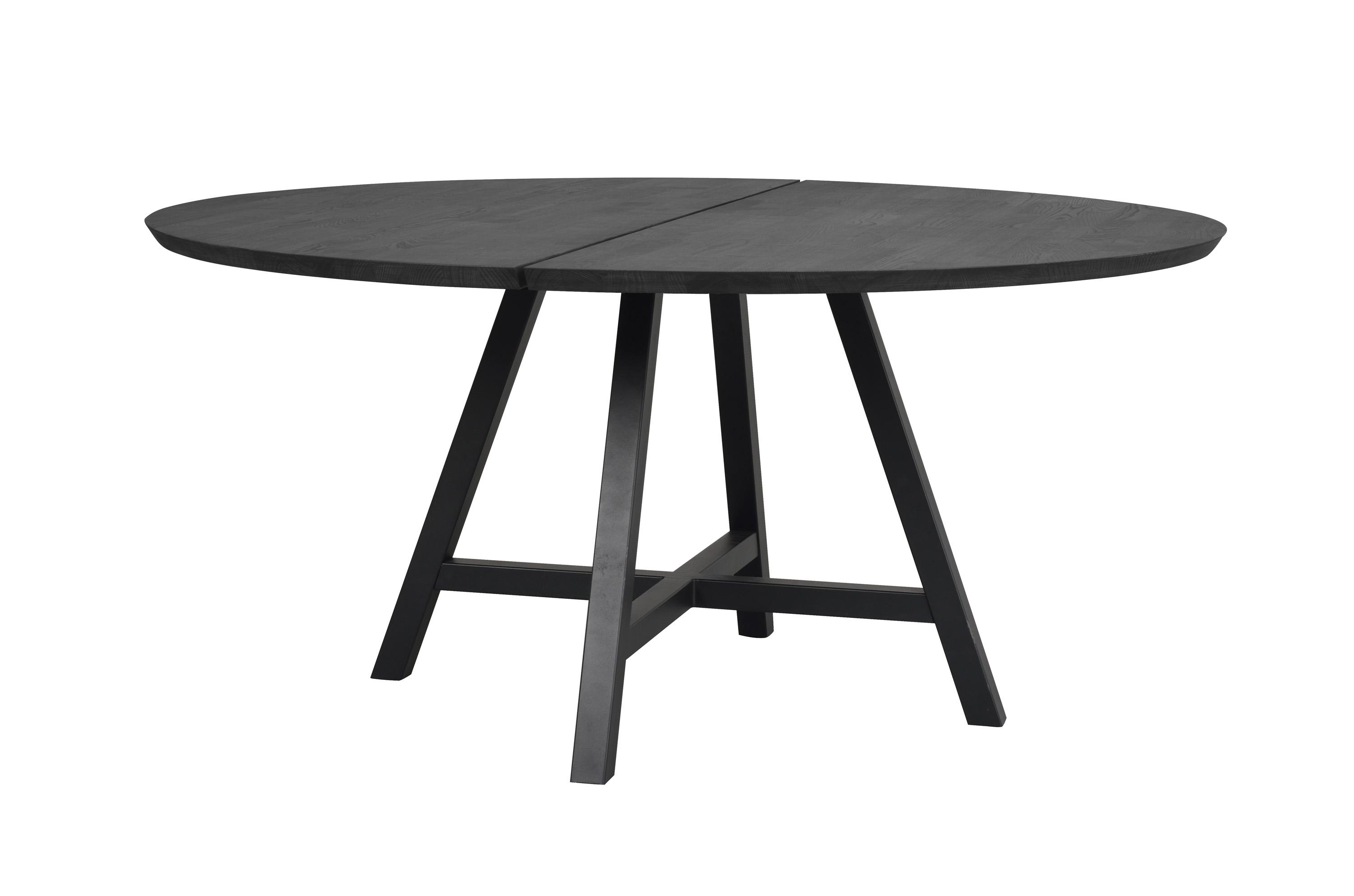 Rowico Home Carradale matbord Svart ask 150 x 150 cm
