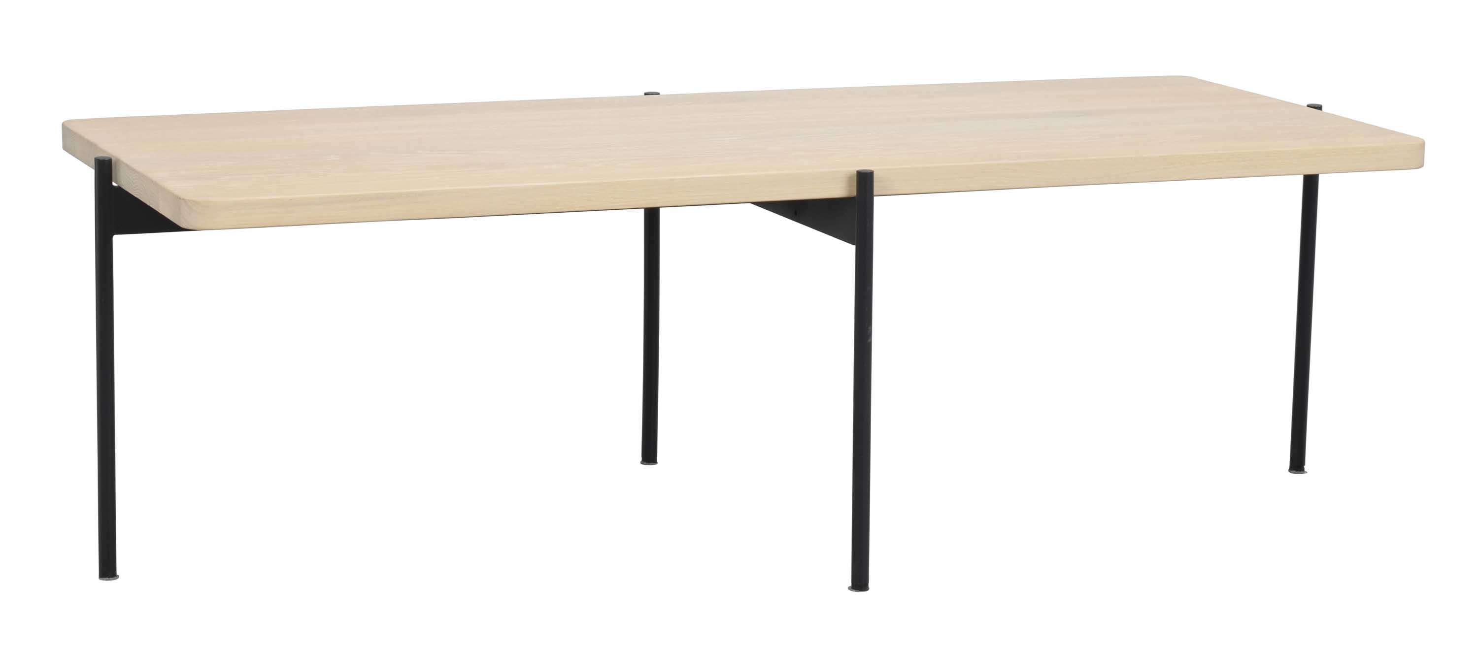Rowico Home Shelton soffbord Vitpigmenterad/svart 145 x 60 cm