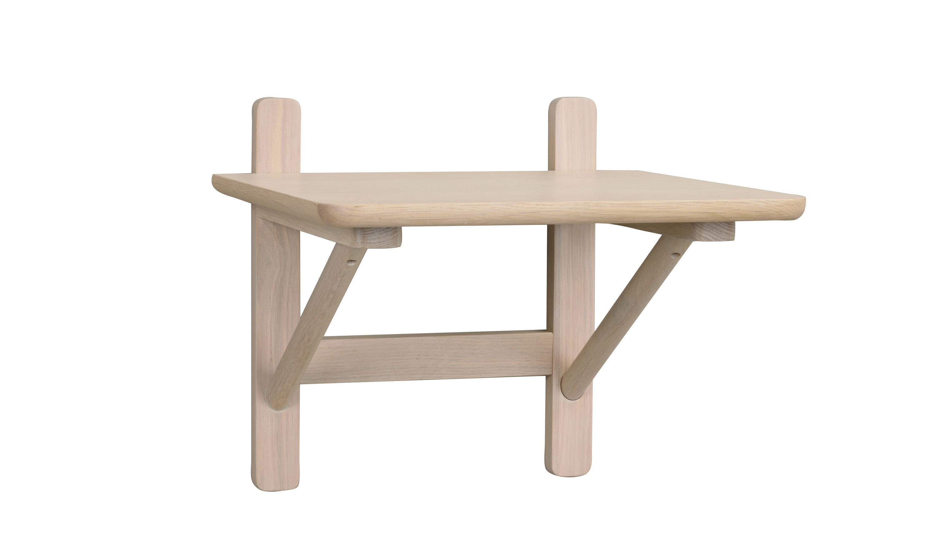 Rowico Home Camrose sängbord Vitpigmenterad ek 40 x 40 cm