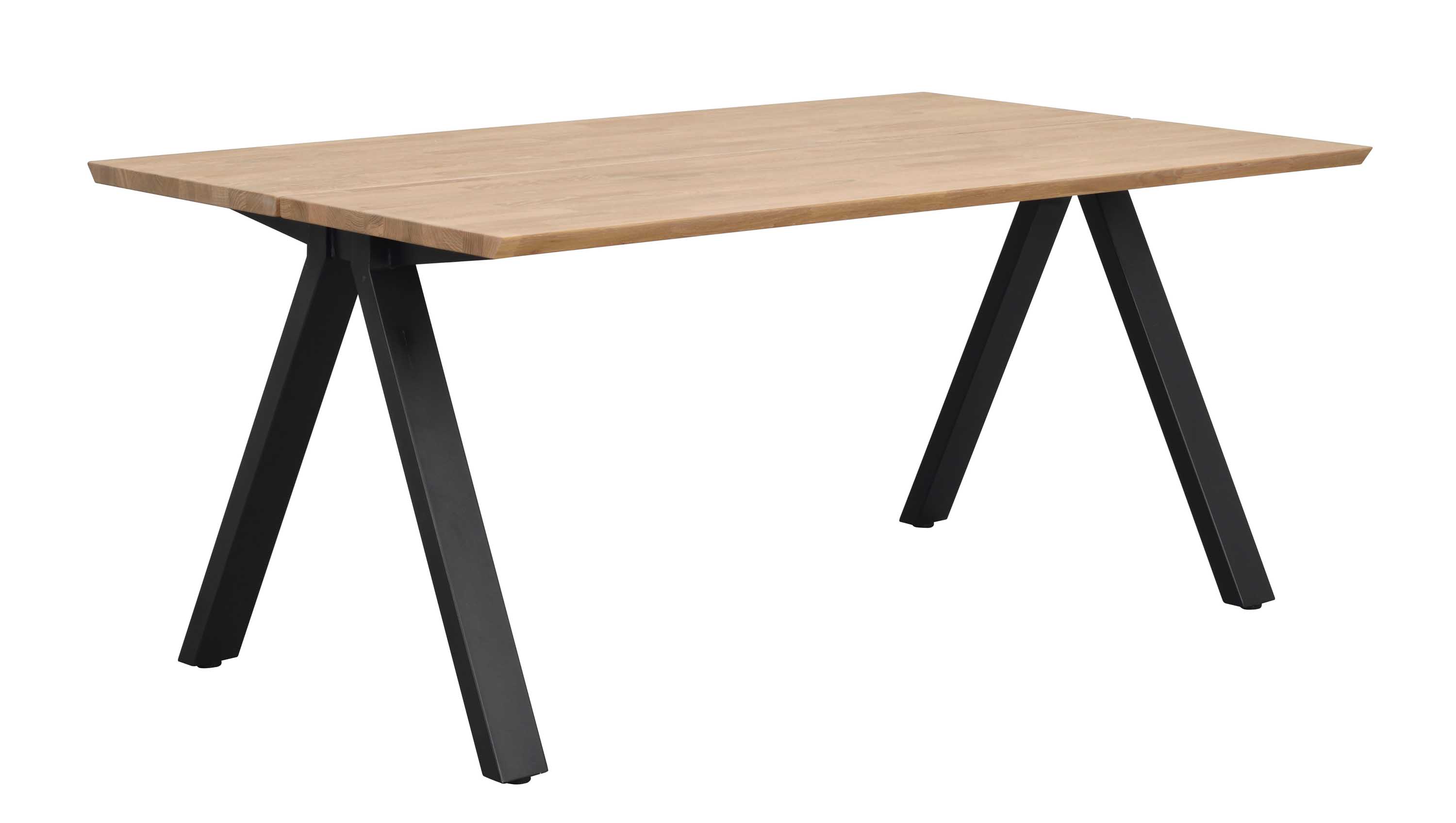 Rowico Home Carradale matbord Ek/svart 170 x 100 cm