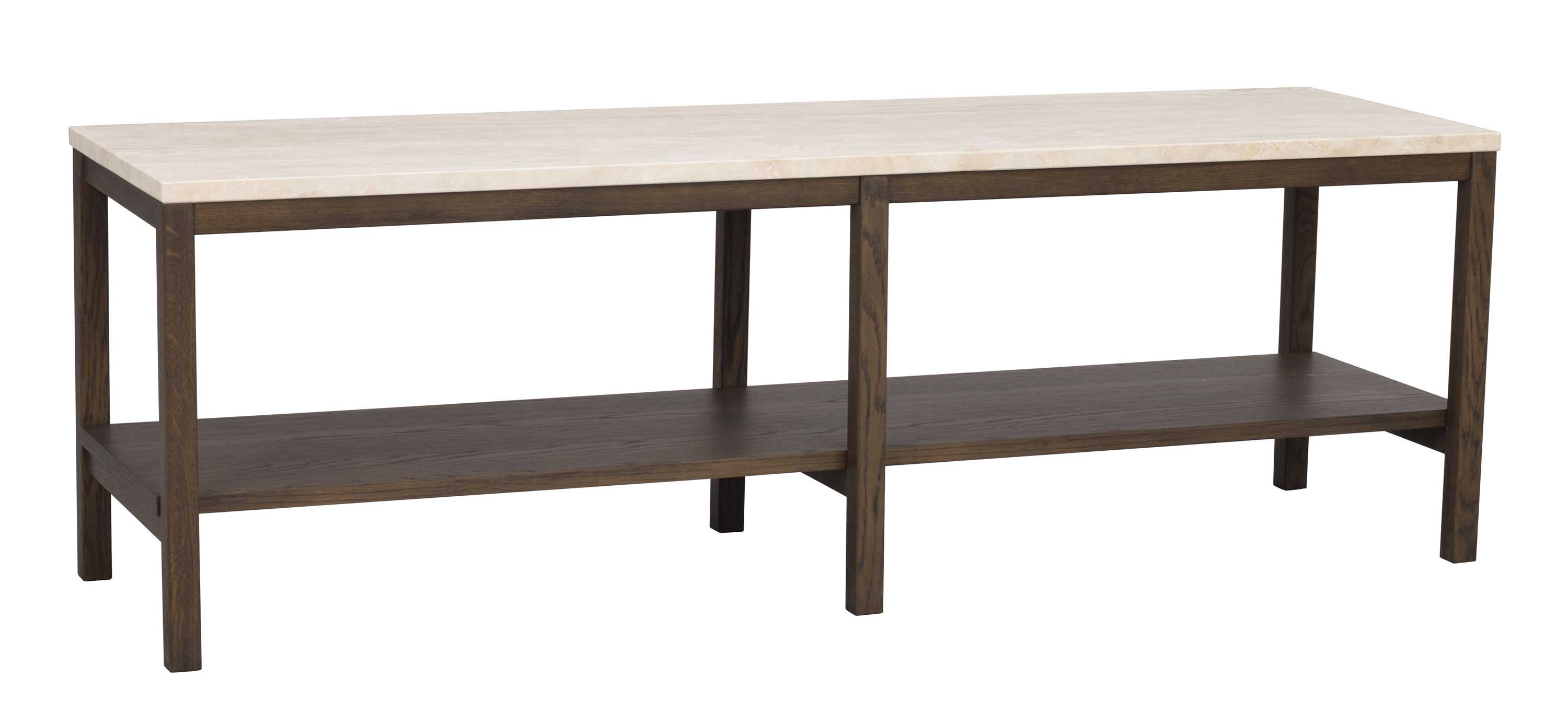 Rowico Home Orwel avlastningsbord Beige/brun 140 x 40 cm
