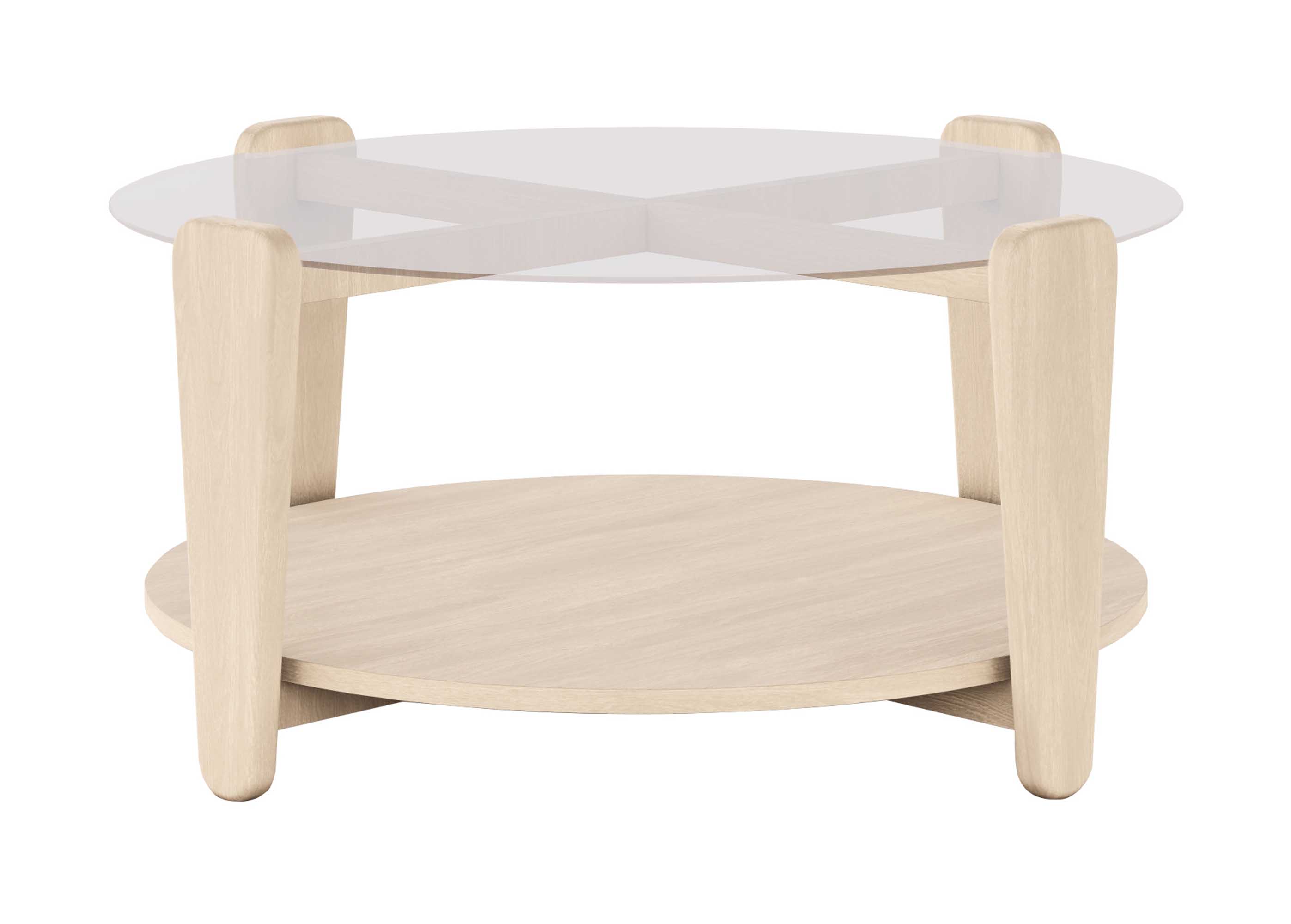 Rowico Home Arran soffbord Vitpigmenterad 93 cm