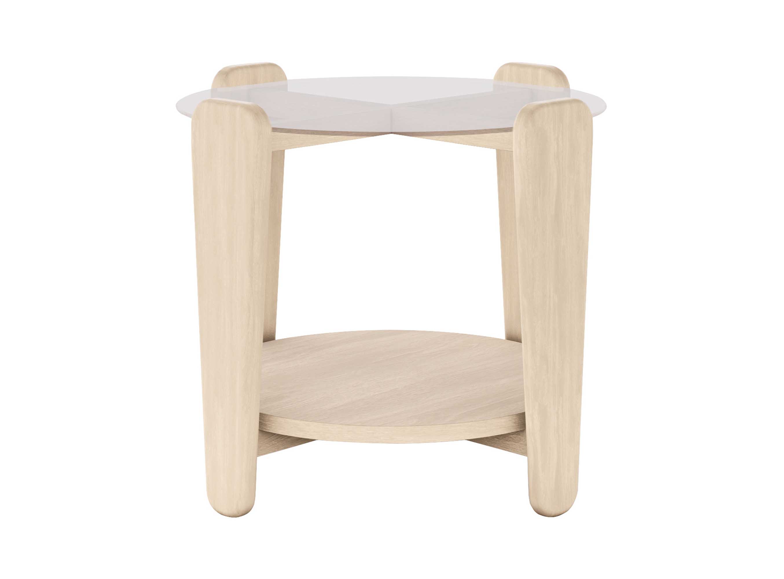 Rowico Home Arran soffbord Vitpigmenterad 52 cm