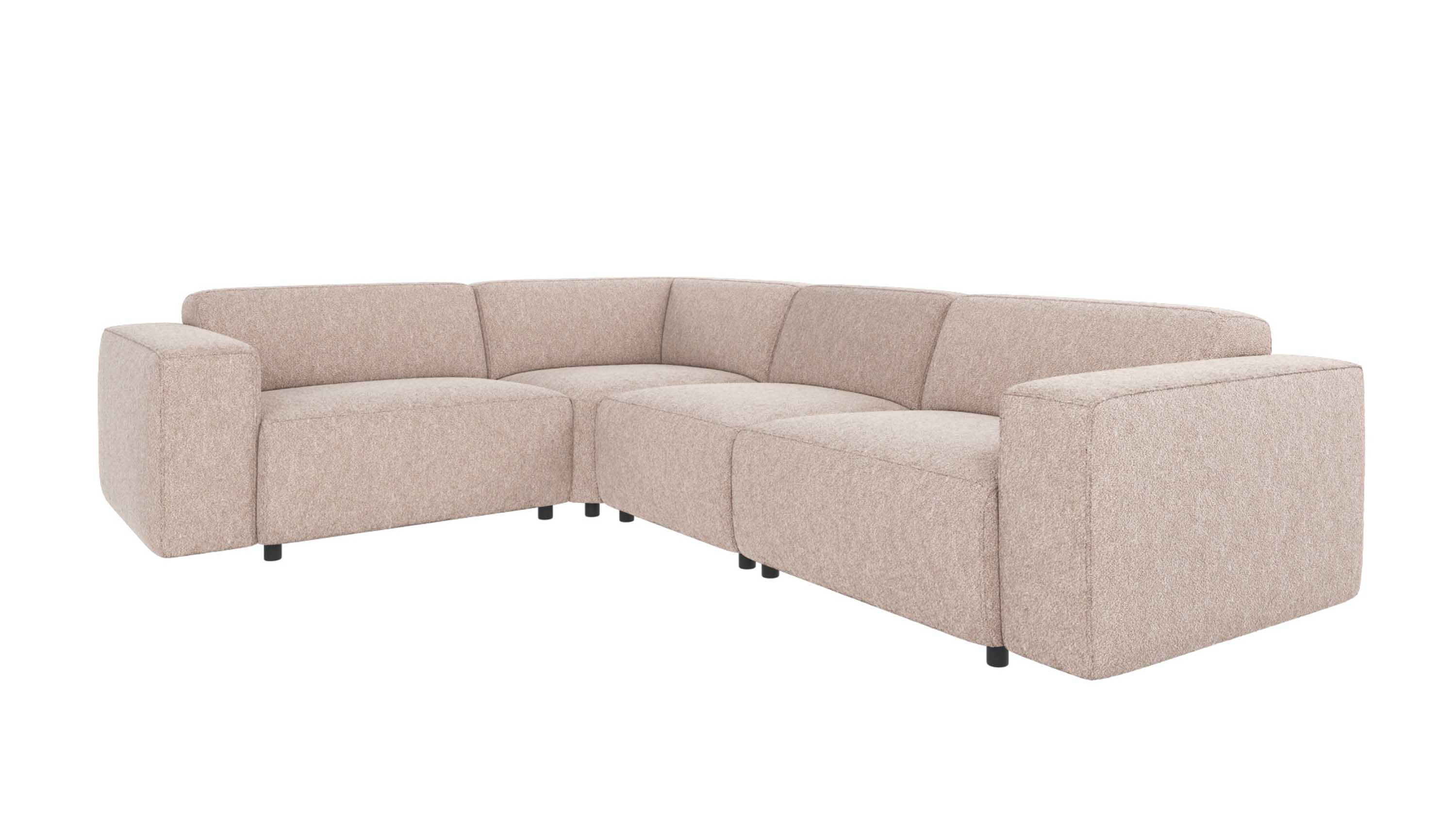 Rowico Home Willard hörnsoffa Ljusbeige 297 x 219 x 70 cm