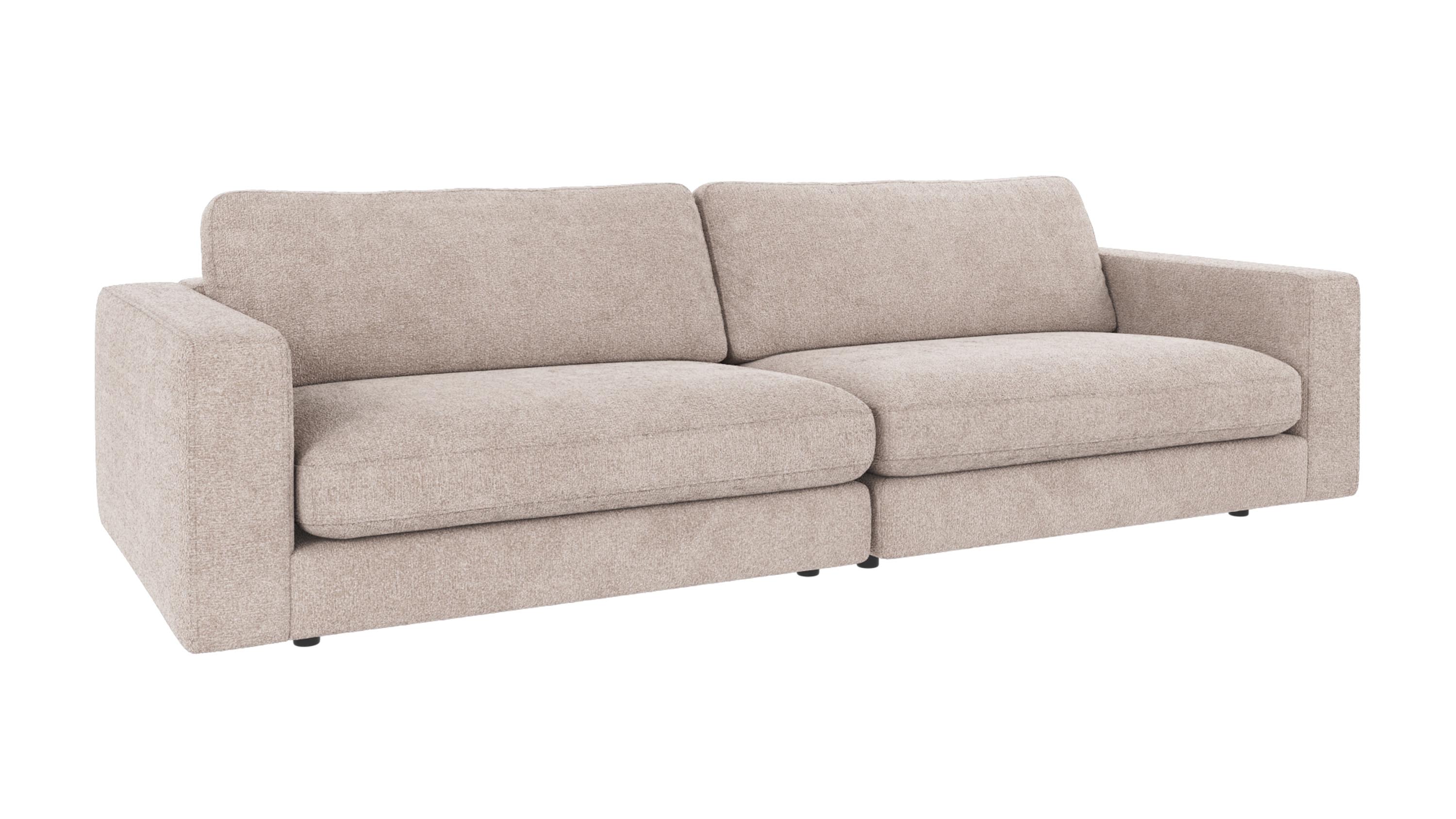 Rowico Home Duncan 3-sitssoffa Ljusgrå (Greg 17) 258 x 103 x 78 cm
