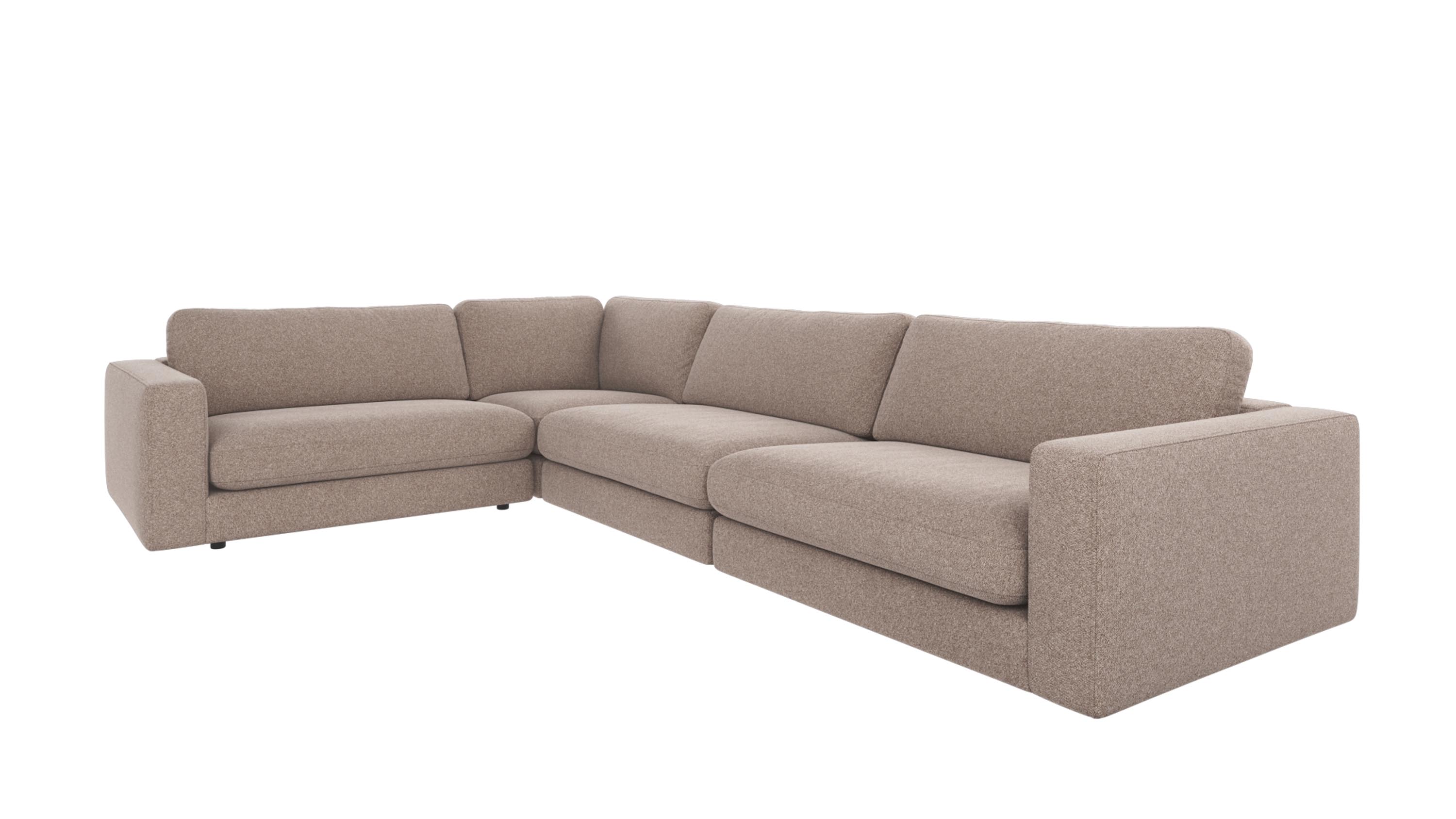 Rowico Home Duncan hörnsoffa Beige (Brenda 34) 345 x 233 x 78 cm