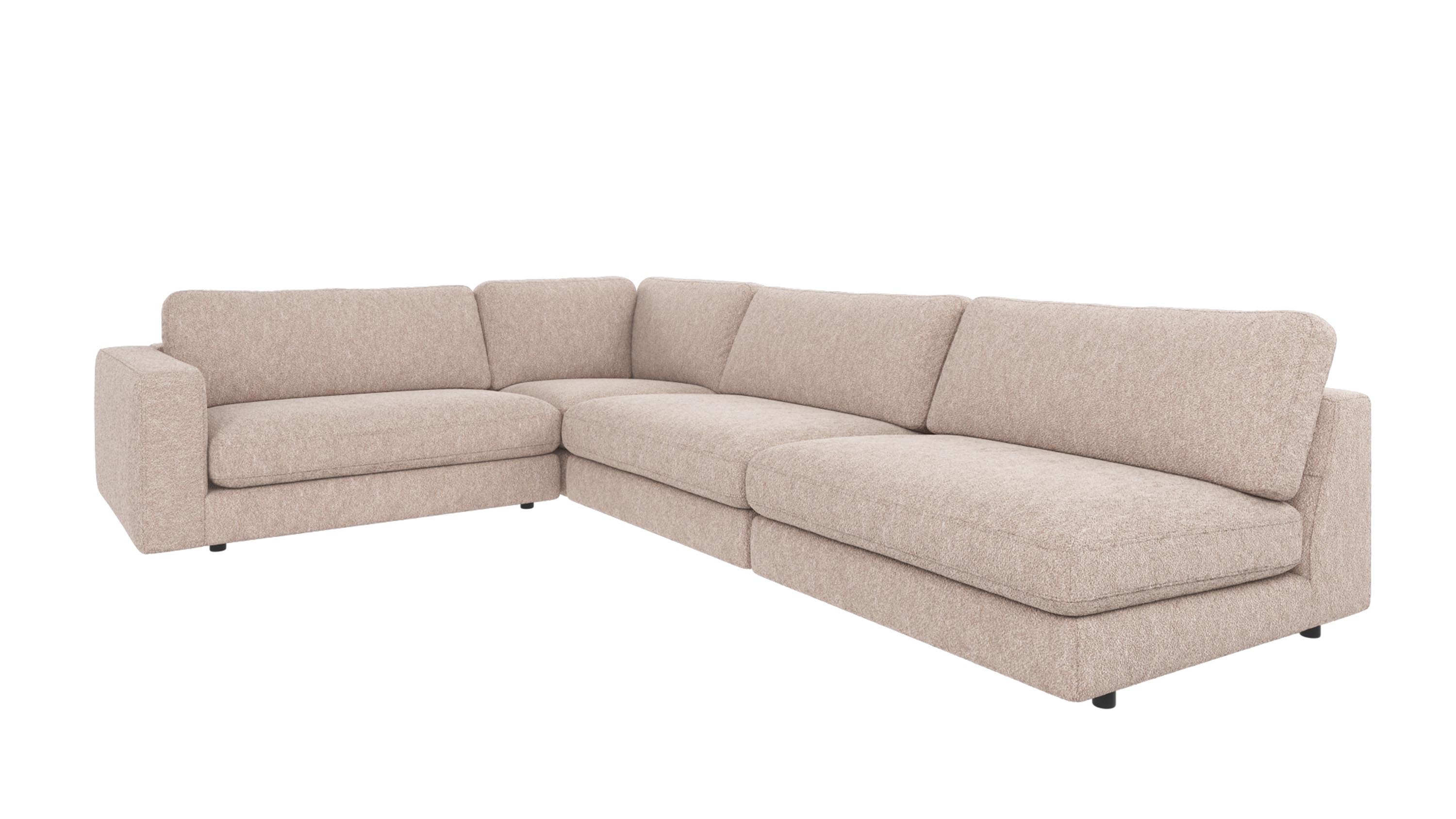 Rowico Home Duncan hörnsoffa öppen H Ljusbeige (Alice 1) 325 x 230 x 78 cm