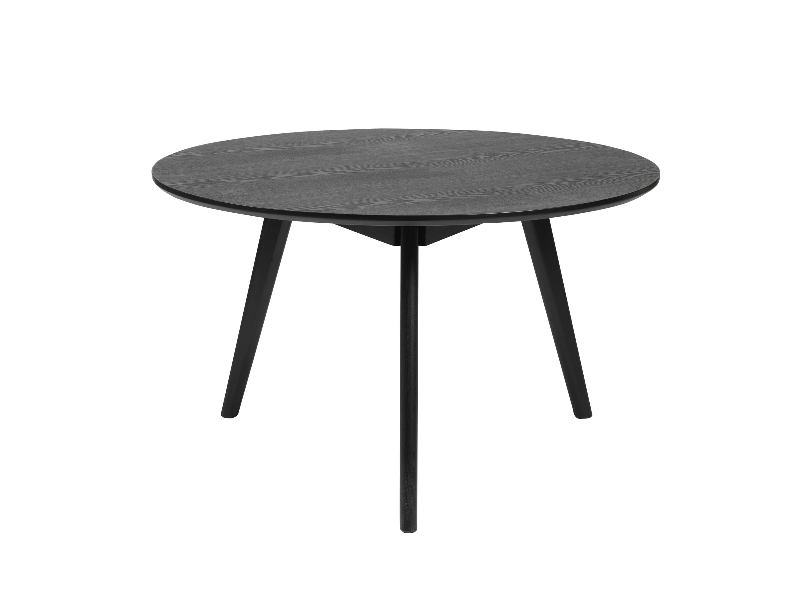 Rowico Home Yumi soffbord Svartbetsad ask 90 x 90 cm