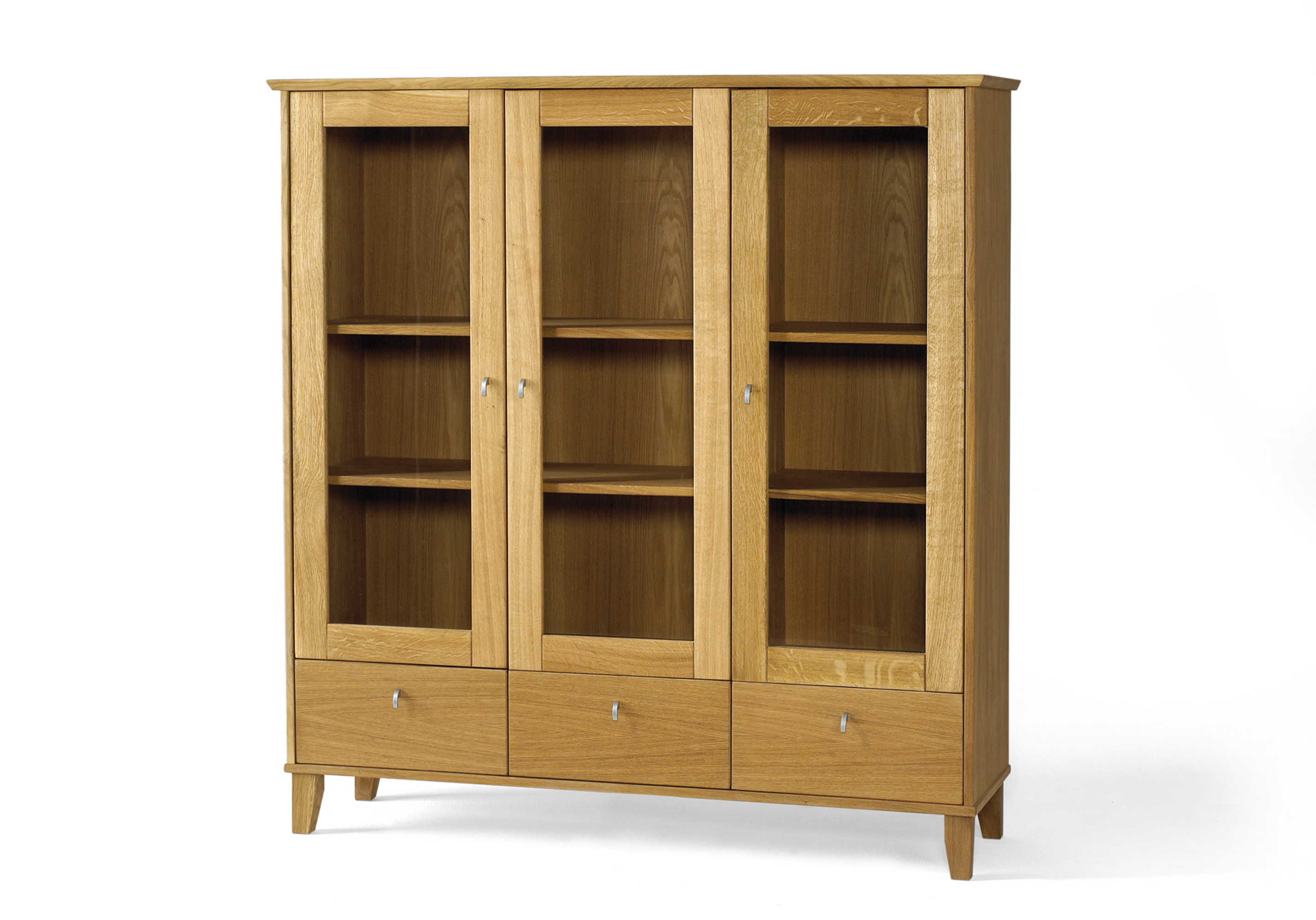 Torkelson Ekliden vitrinskåp Oljad ek 200 x 96 cm