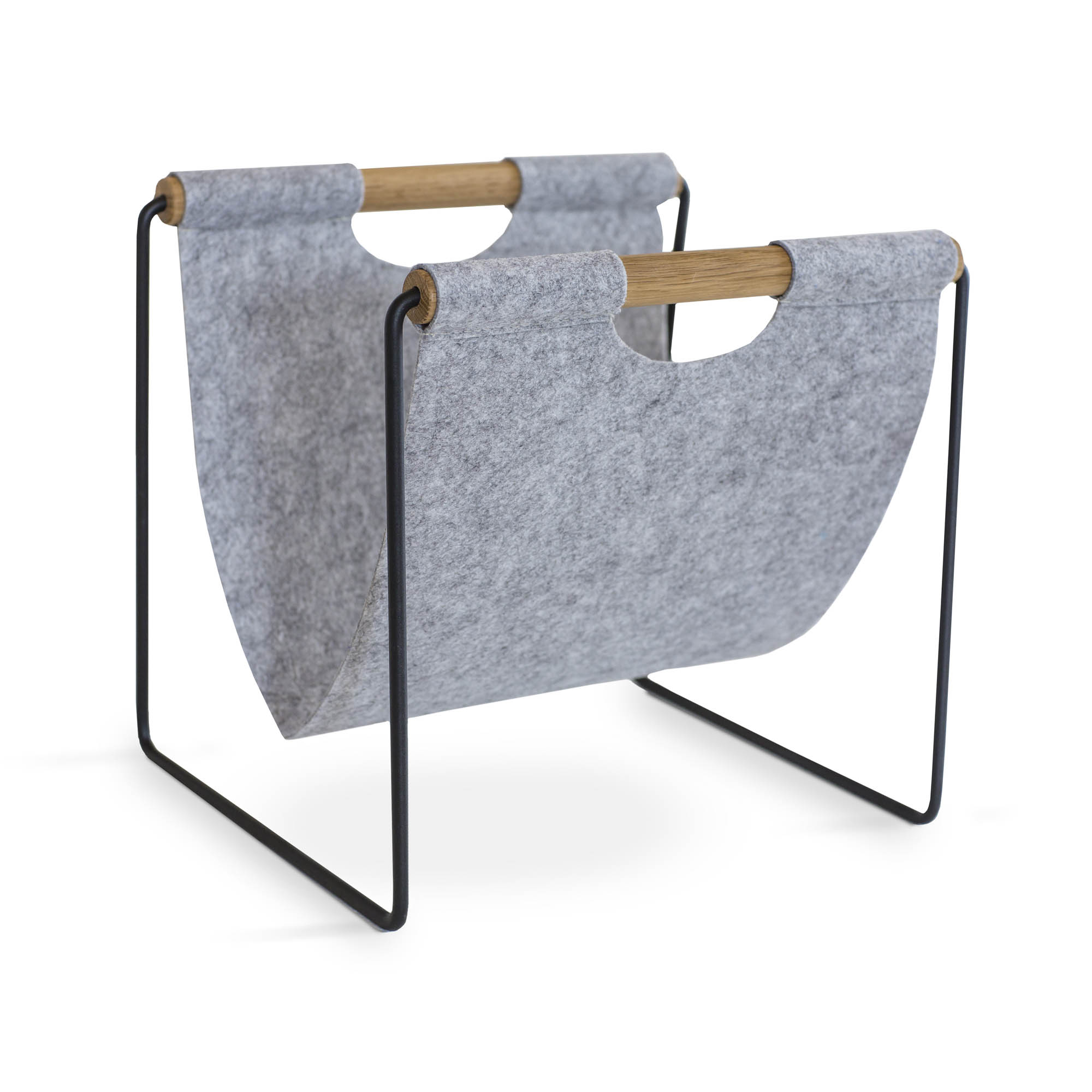 Torkelson Twist tidningsställ Oljad ek 40 x 28 cm