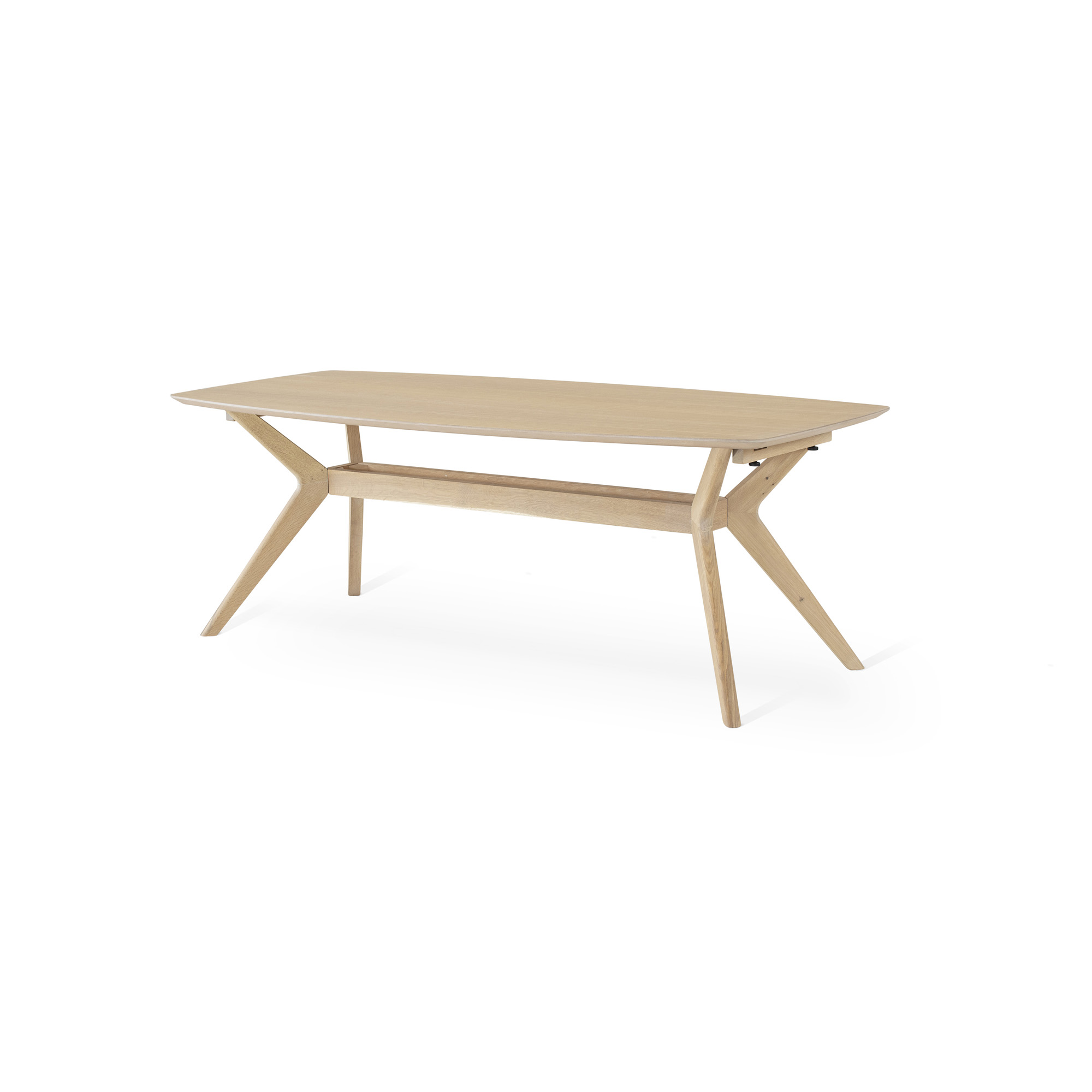 Torkelson Hampton matbord Vitoljad ek 210 x 100 cm