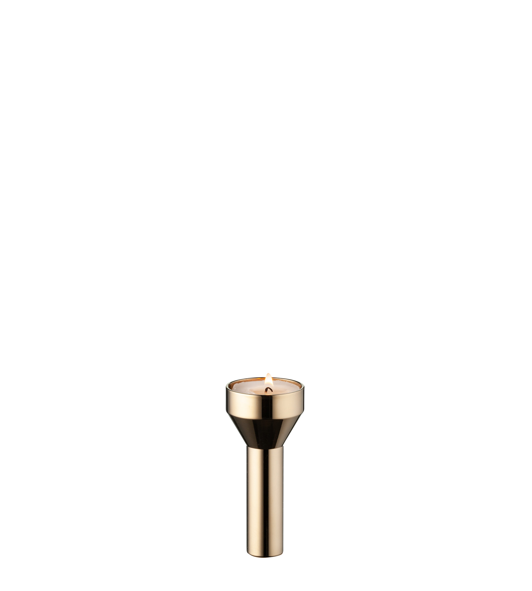 Curve ljusstake Gold Tray Lind DNA - utemöbler