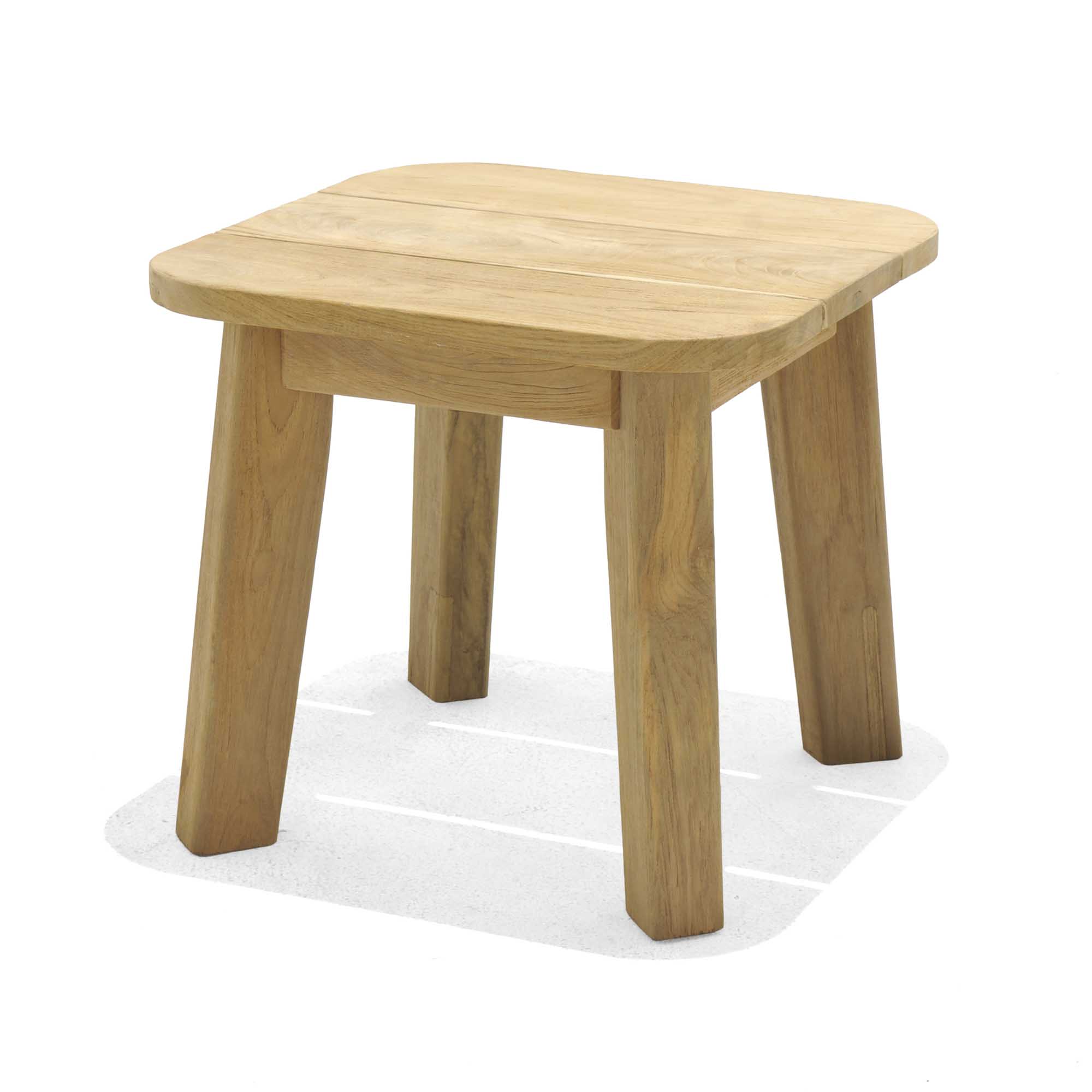 Lifestyle Garden Bahamas sidobord Teak 50 x 50 cm