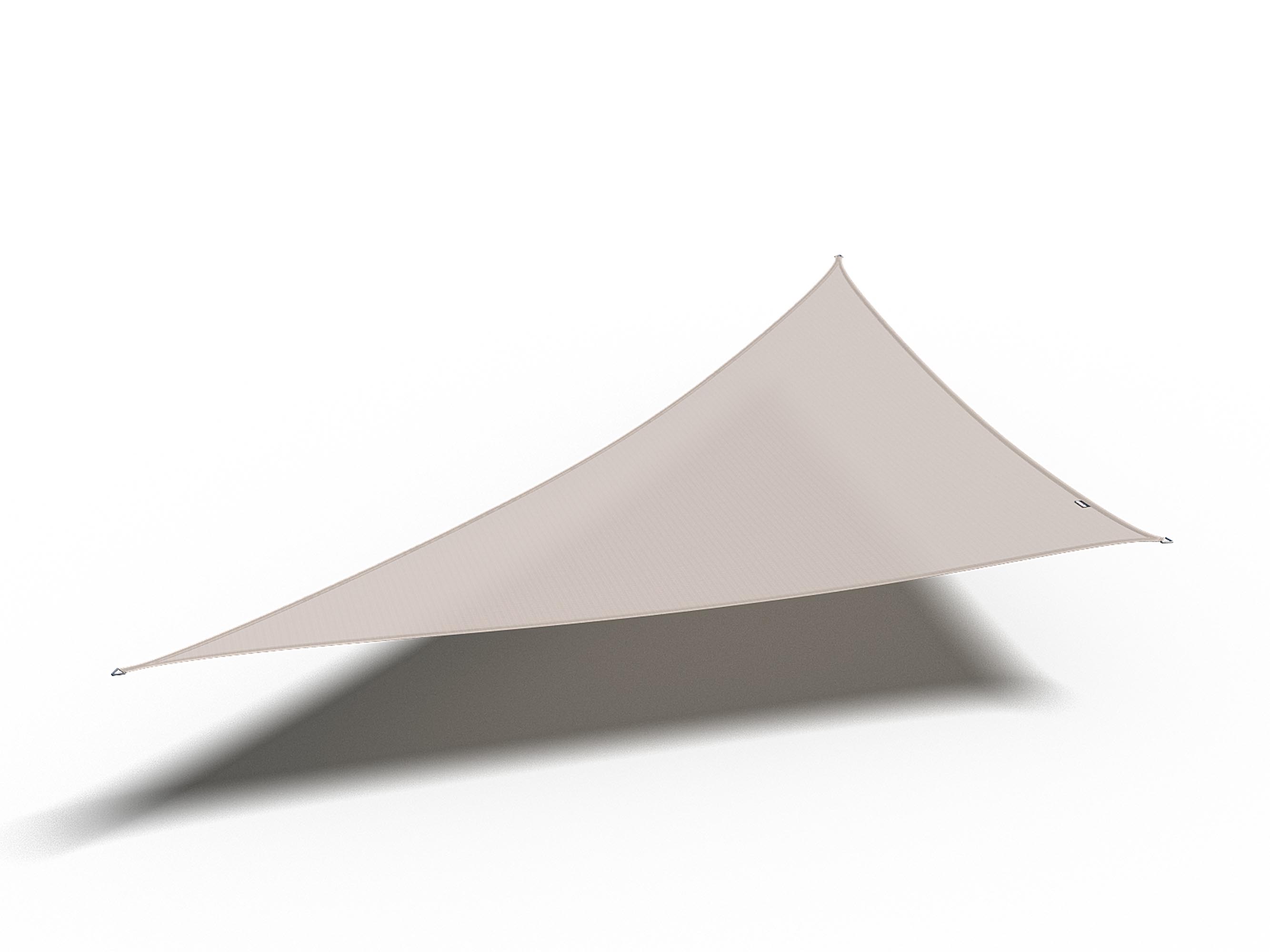 Platinum Sun & Shade Coolfit solskyddssegel Greige 5,7 x 4 x 4 m