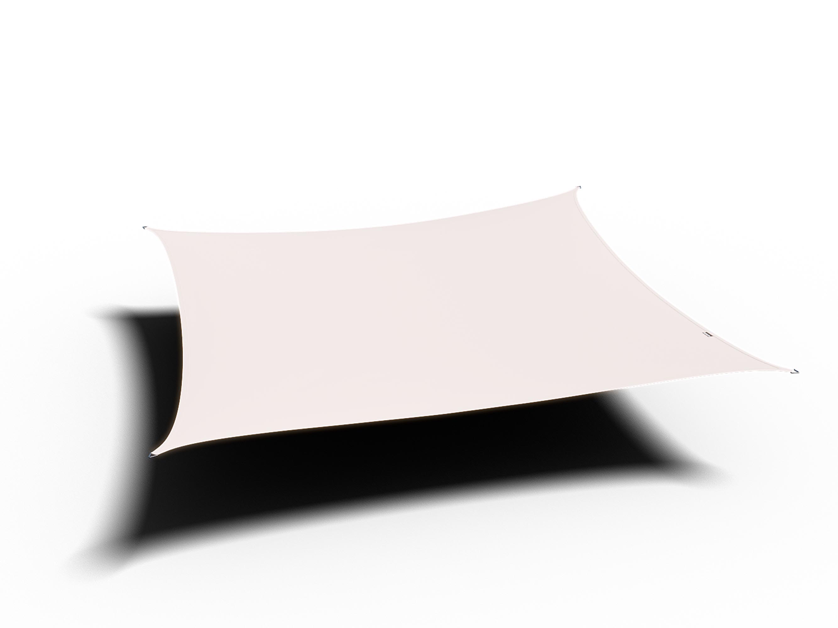 Platinum Sun & Shade Dreamsail solskyddssegel Ecru 4 x 4 m