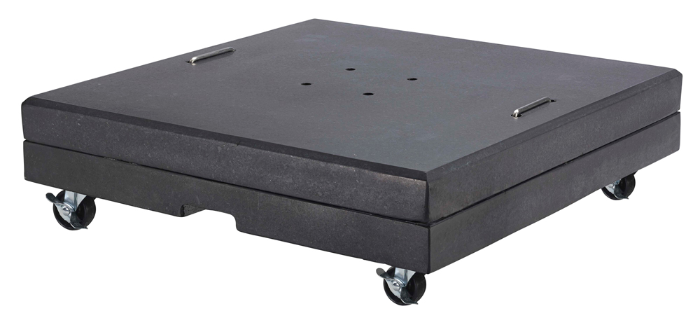 Platinum Sun & Shade Modena parasollfot Svart 150 kg