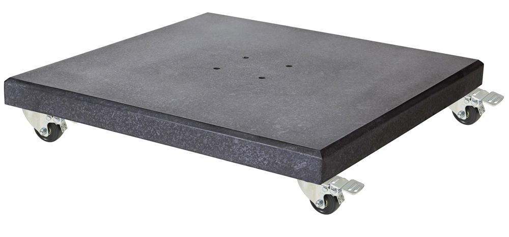 Platinum Sun & Shade Modena parasollfot Svart 120 kg