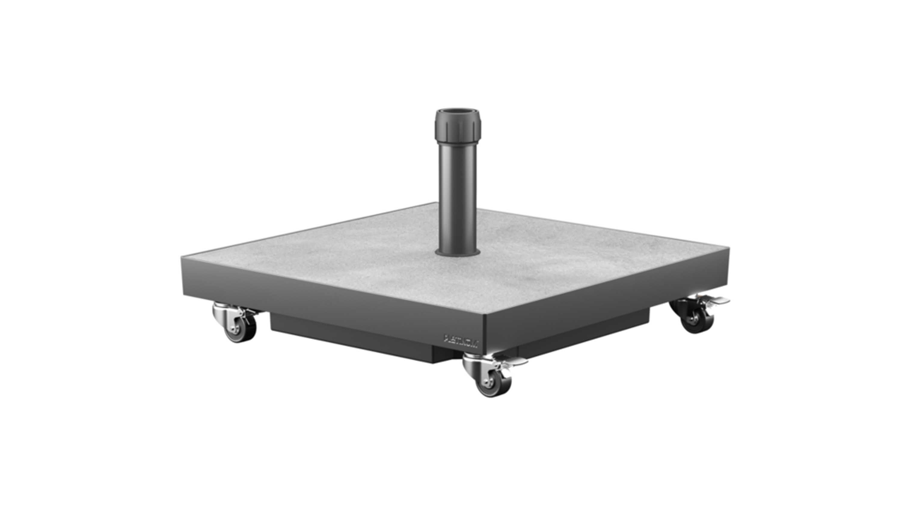 Platinum Sun & Shade Ceramica parasollfot Grå/grå 40 kg