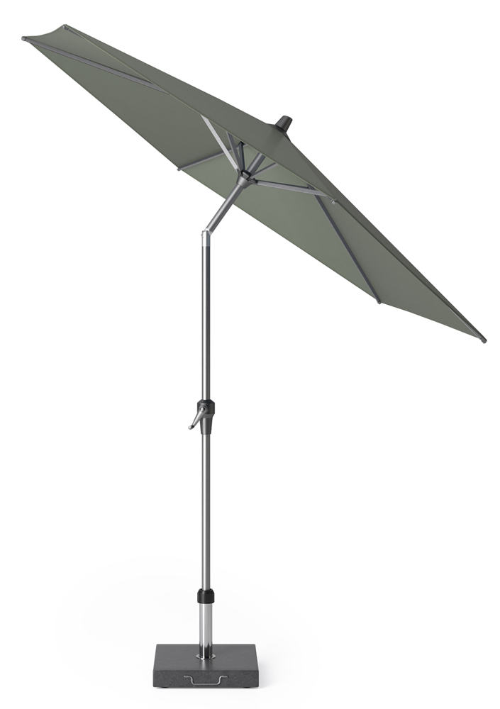 Platinum Sun & Shade Riva parasoll Olivgrön/grå exkl. parasollfot 2,7 m
