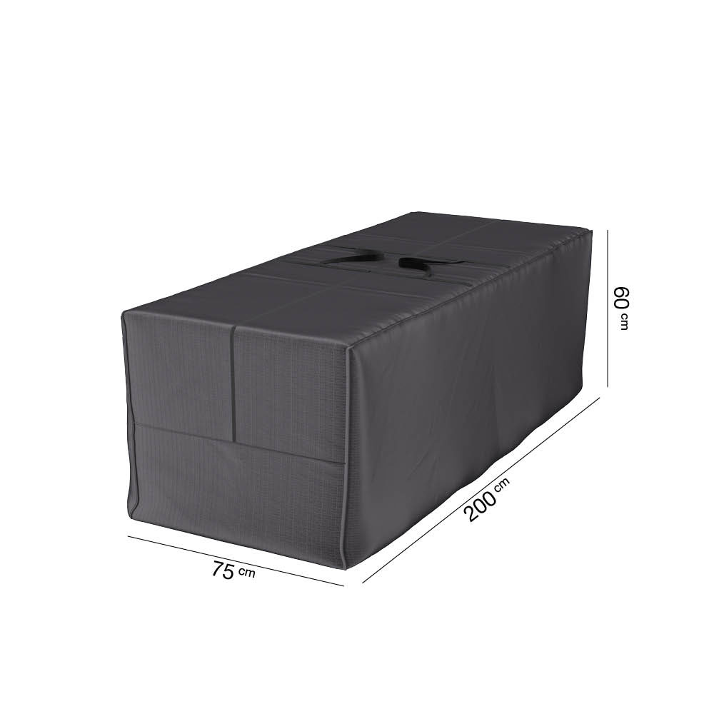 Platinum AeroCover Dynskydd svart 200x75 cm