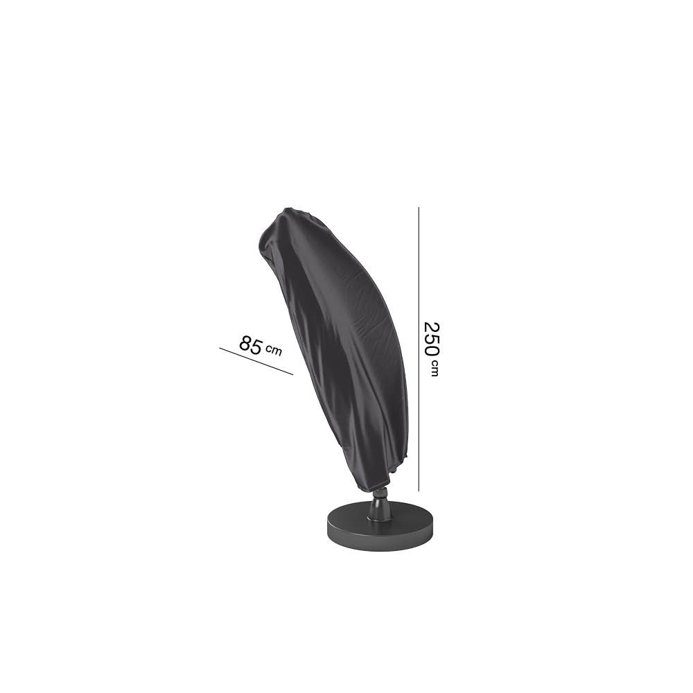 Platinum AeroCover Parasollskydd svart 250x85 cm
