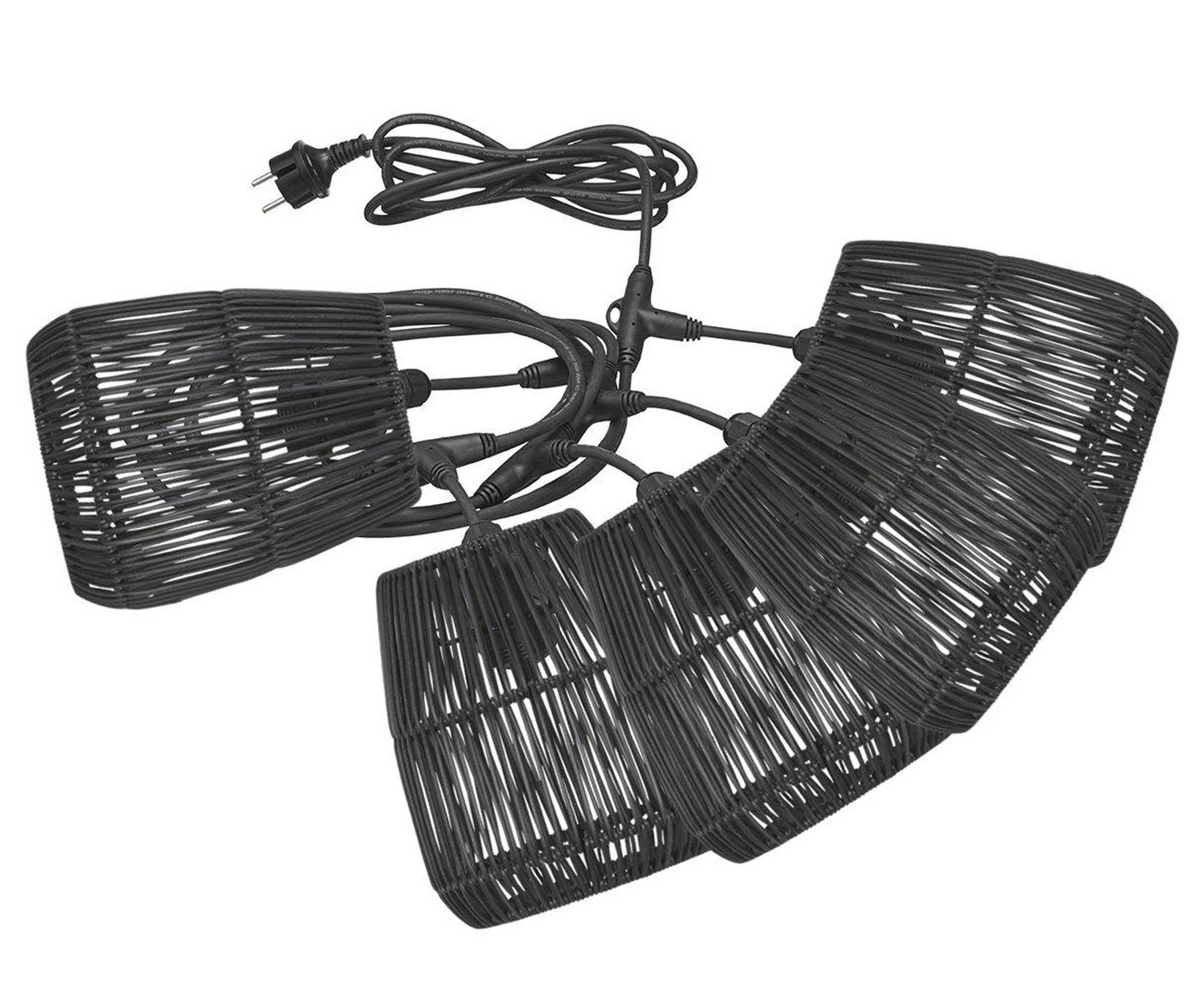 PR Home Flex out ljusslinga Svart 650 cm